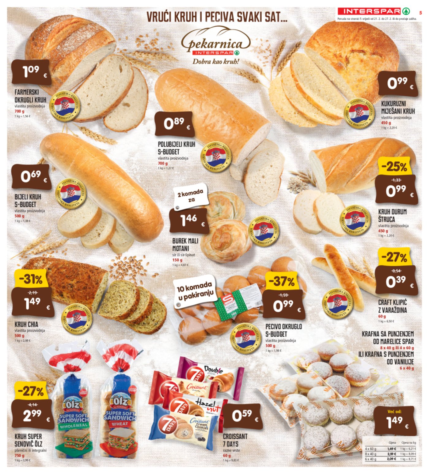 INTERSPAR katalog Akcija 21.02. - 27.02.2024.