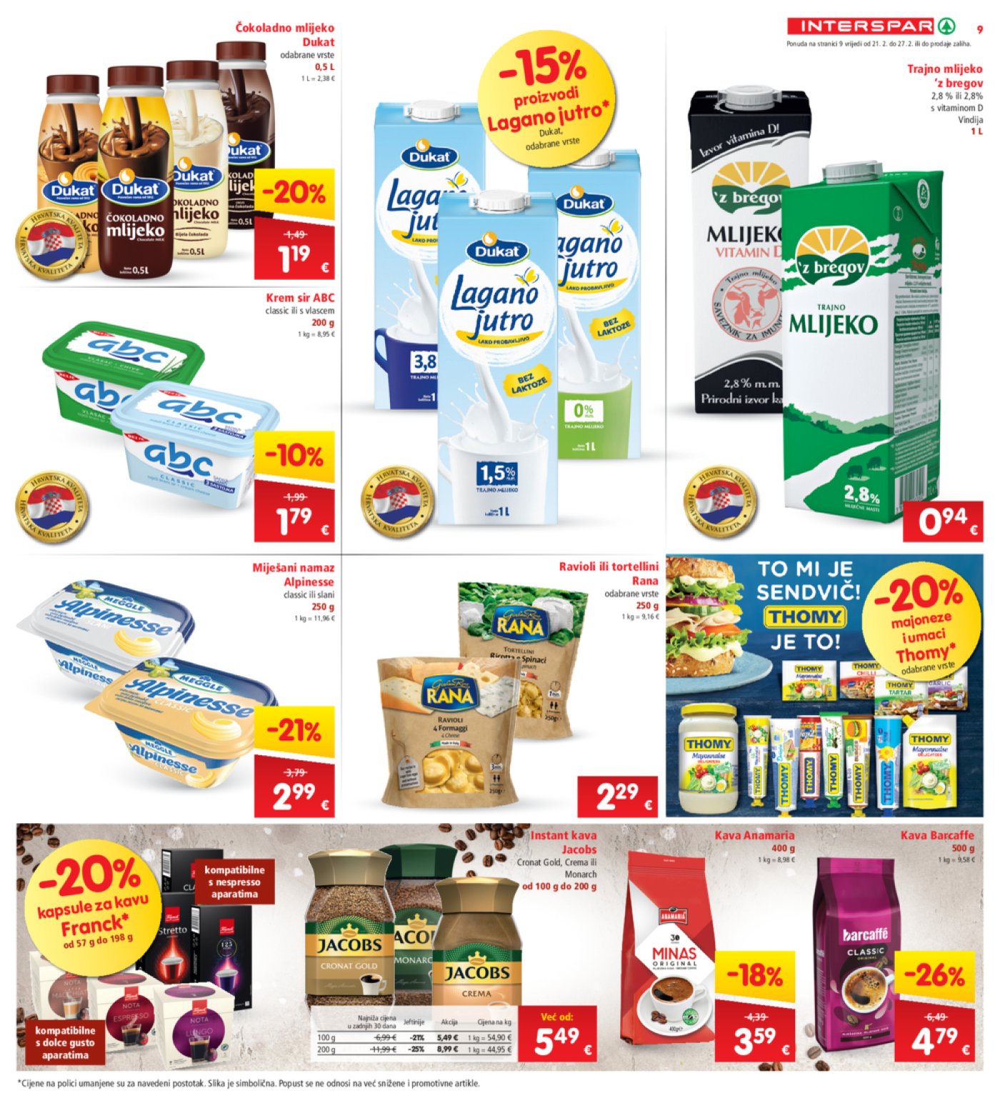 INTERSPAR katalog Akcija 21.02. - 27.02.2024.