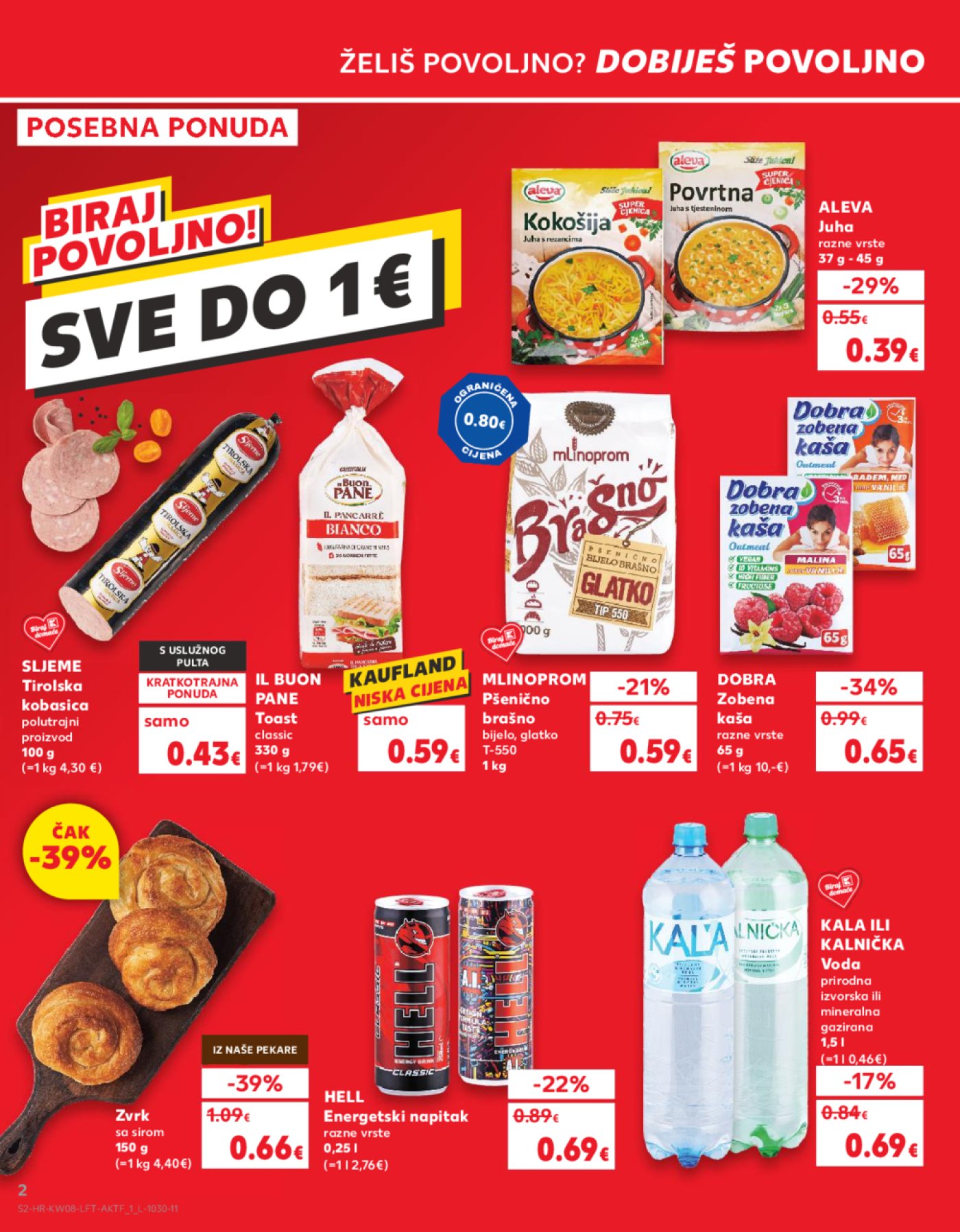 Kaufland katalog Akcija 21.02.-27.02.2024. Odabrane poslovnice 