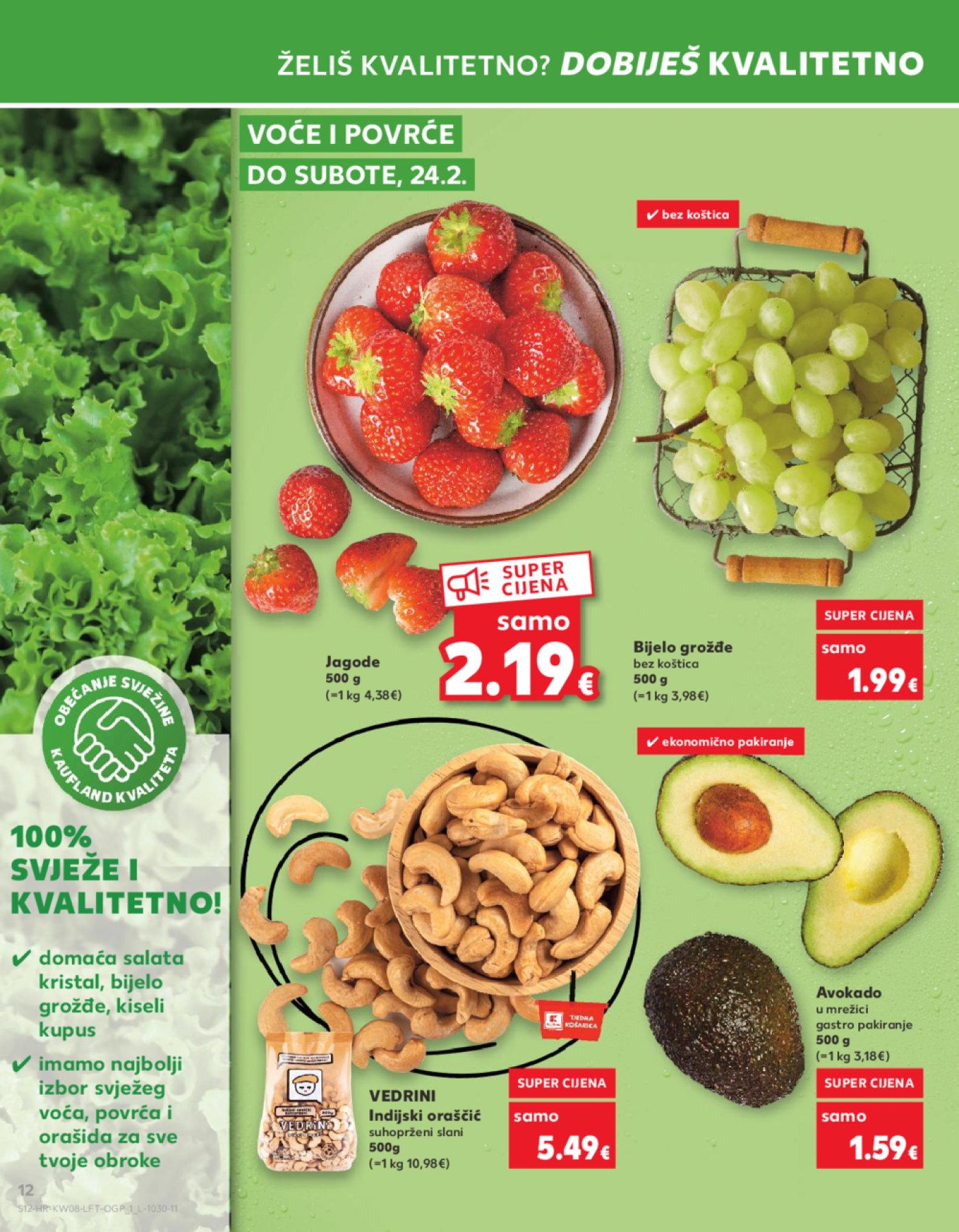 Kaufland katalog Akcija 21.02.-27.02.2024. Odabrane poslovnice 