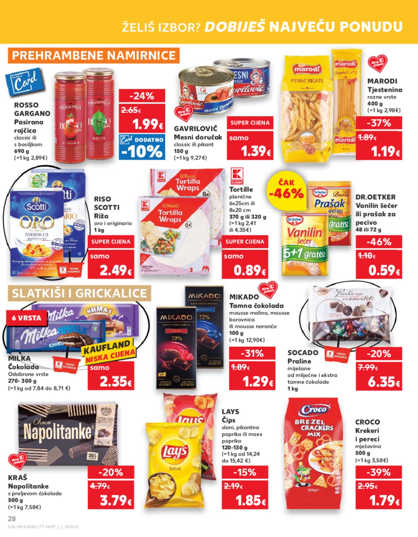 Kaufland katalog Akcija 21.02.-27.02.2024. Odabrane poslovnice 