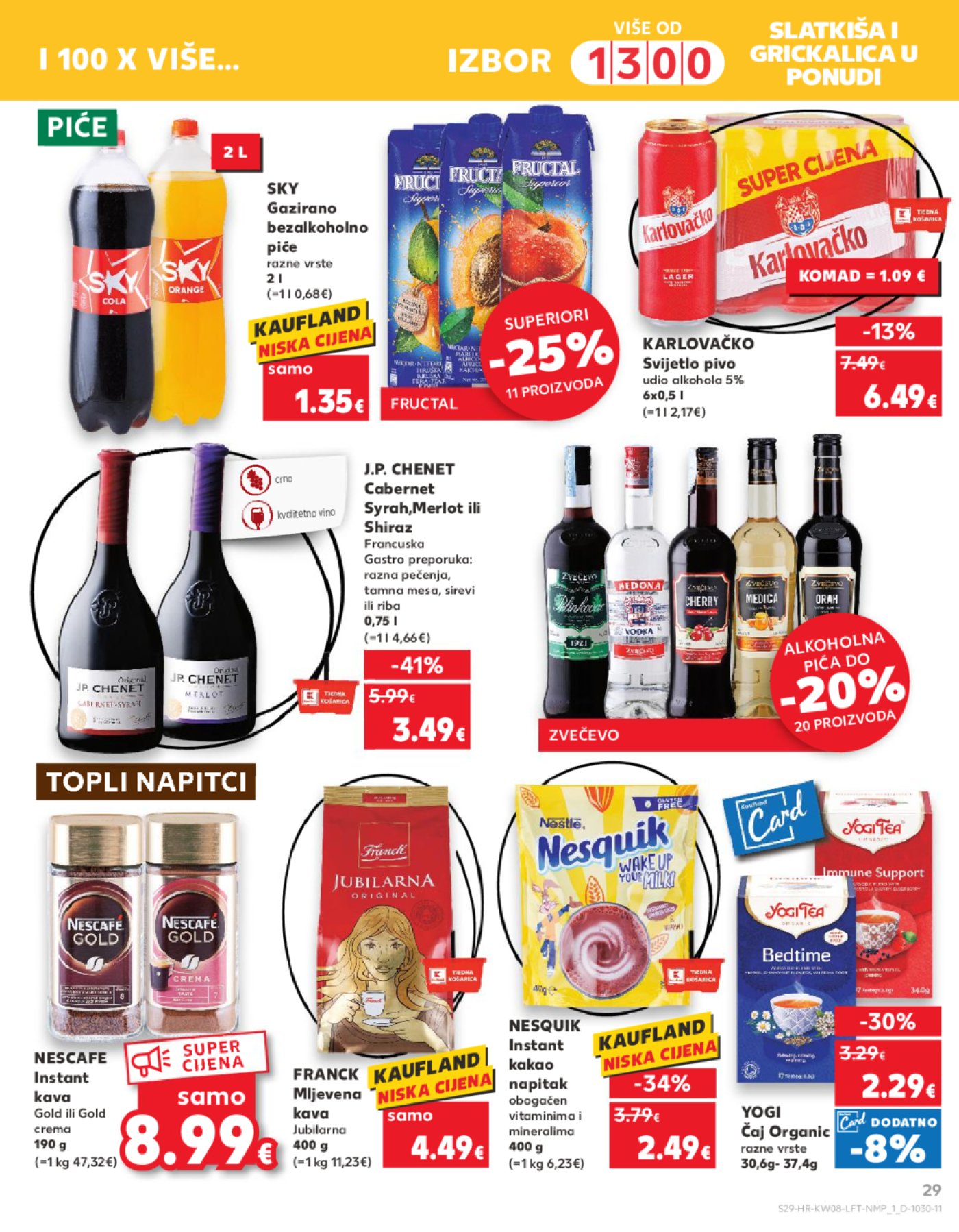 Kaufland katalog Akcija 21.02.-27.02.2024. Odabrane poslovnice 