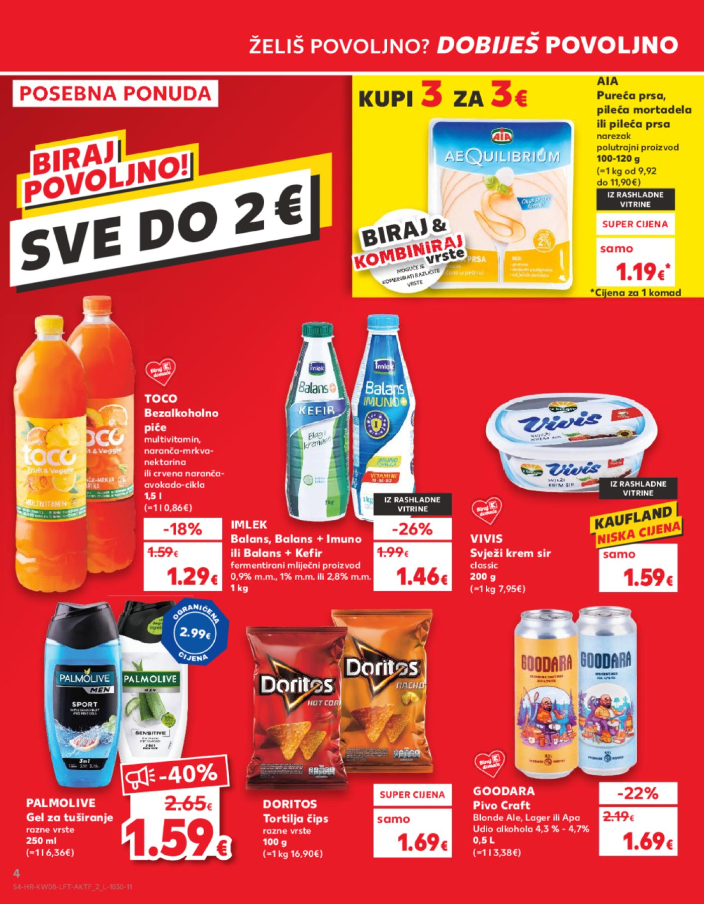 Kaufland katalog Akcija 21.02.-27.02.2024. Odabrane poslovnice 