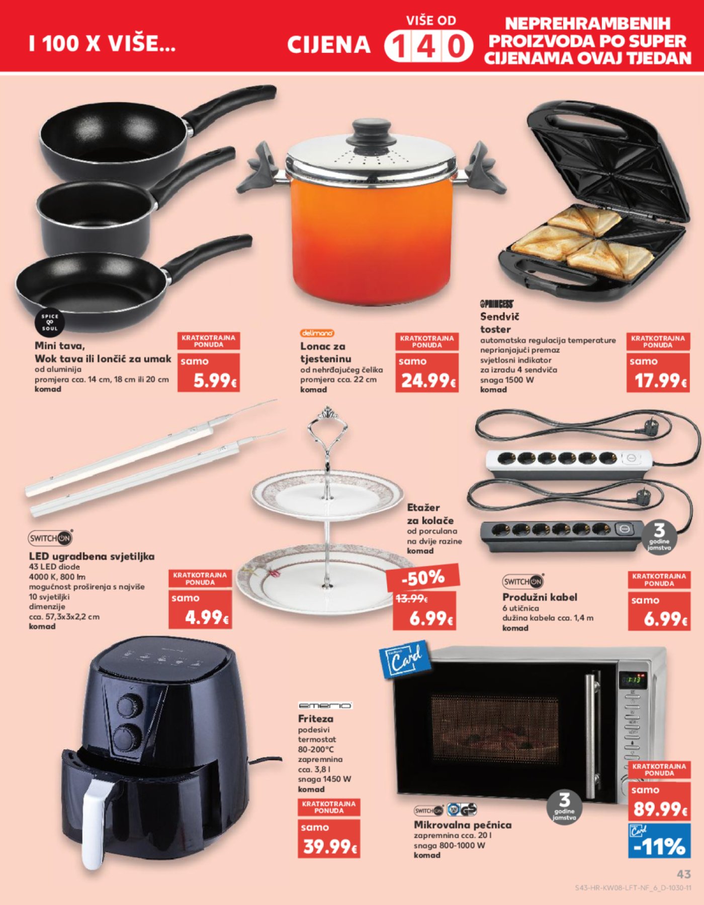 Kaufland katalog Akcija 21.02.-27.02.2024. Odabrane poslovnice 