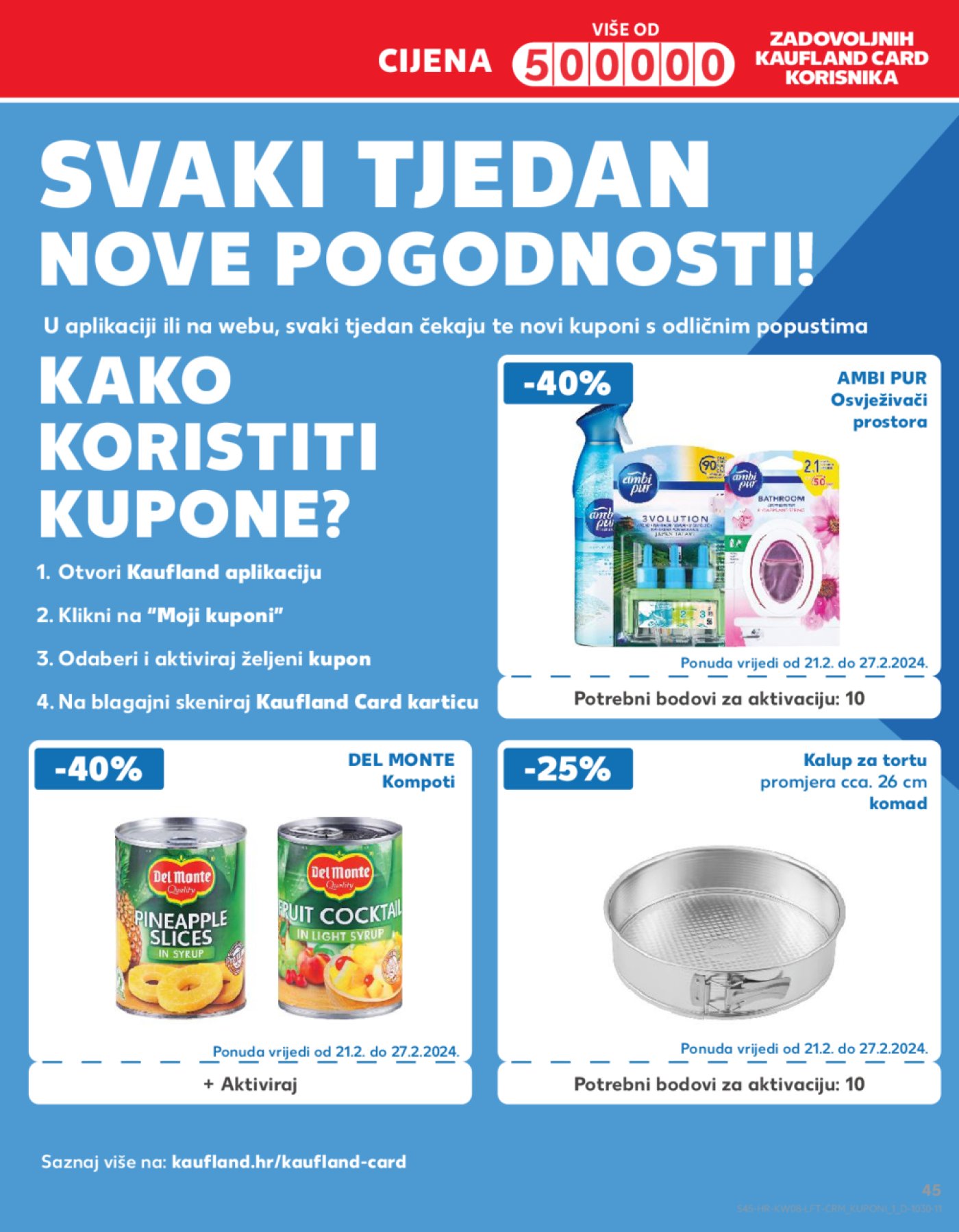 Kaufland katalog Akcija 21.02.-27.02.2024. Odabrane poslovnice 