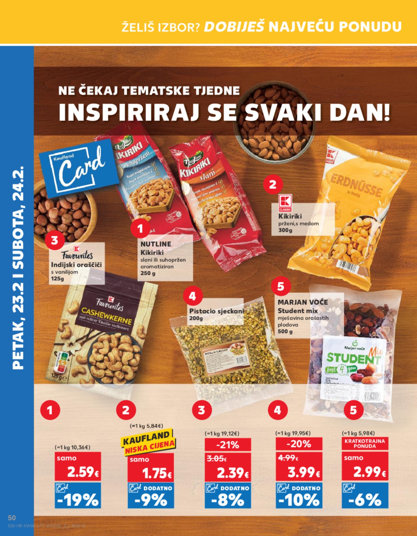 Kaufland katalog Akcija 21.02.-27.02.2024. Odabrane poslovnice 