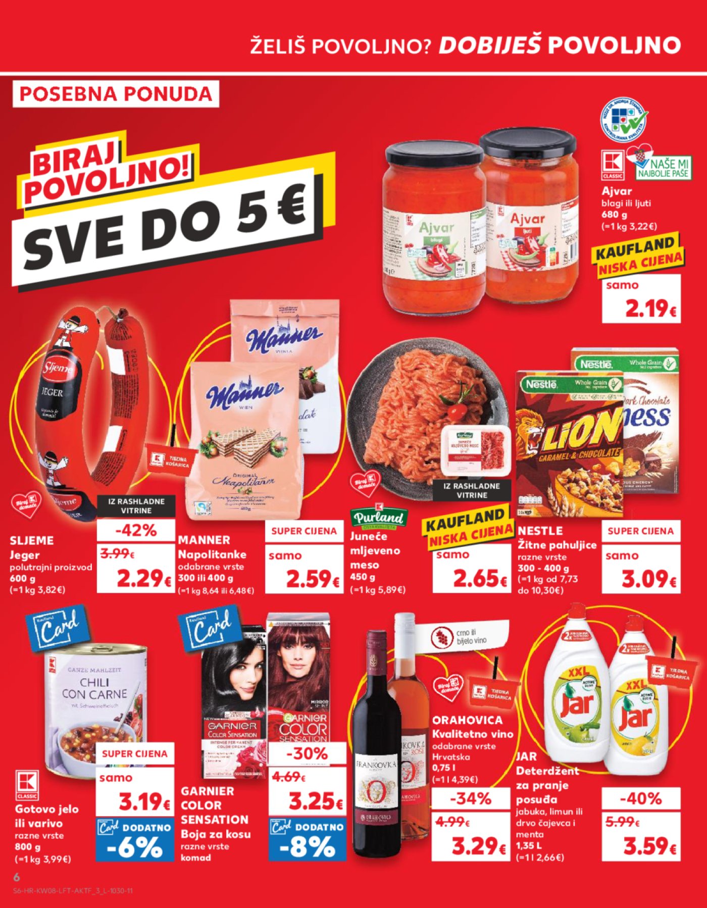 Kaufland katalog Akcija 21.02.-27.02.2024. Odabrane poslovnice 