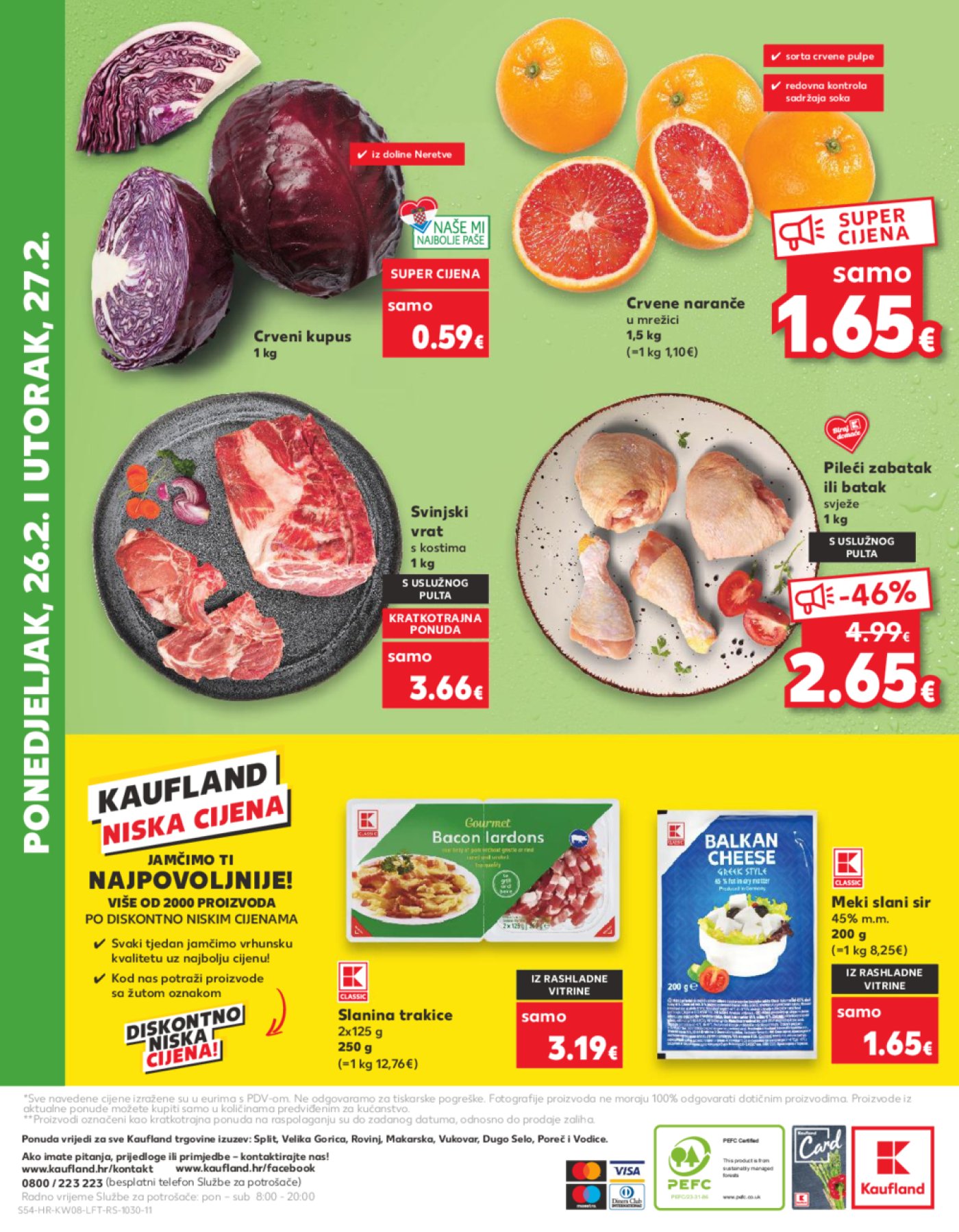 Kaufland katalog Akcija 21.02.-27.02.2024. Odabrane poslovnice 