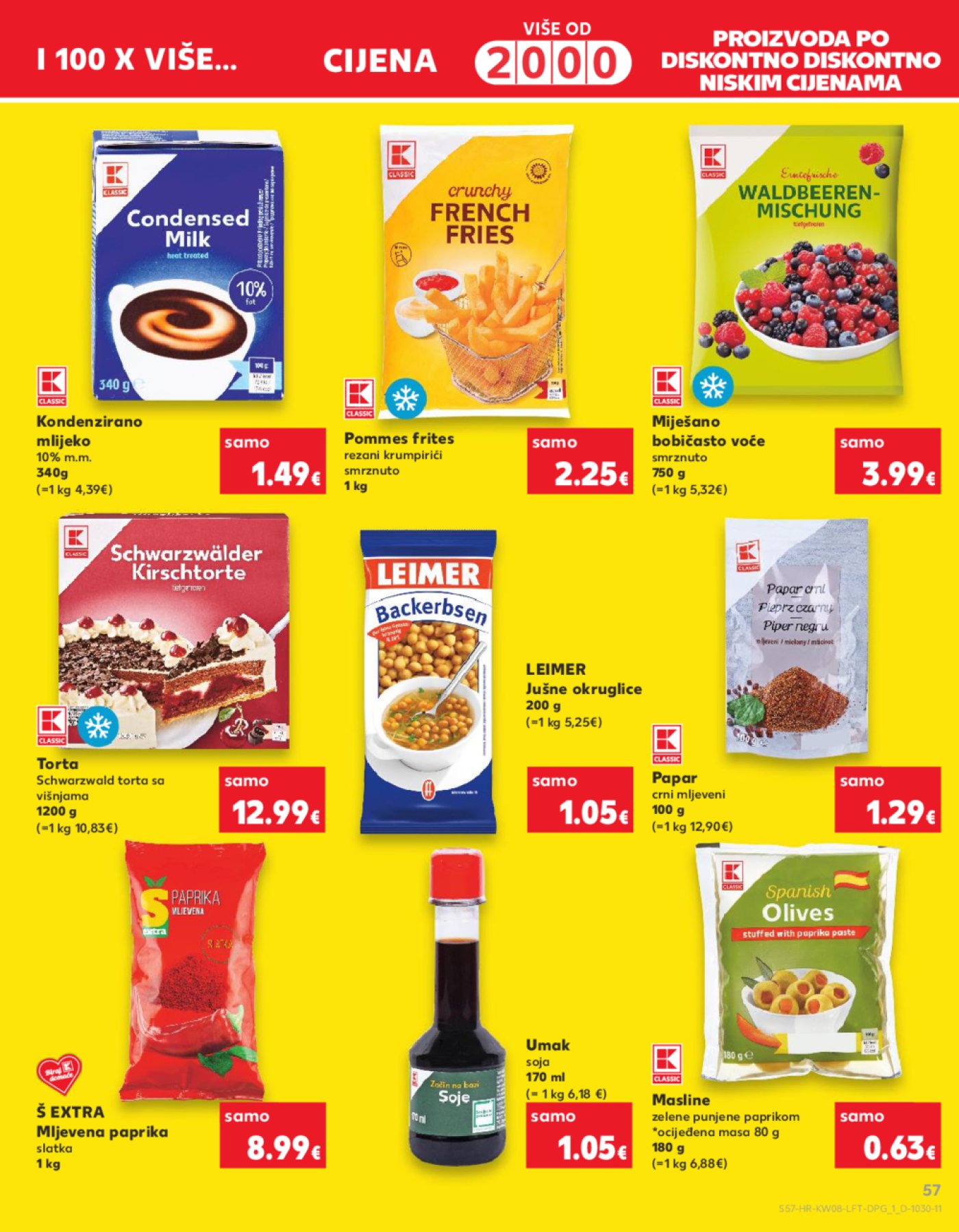 Kaufland katalog Akcija 21.02.-27.02.2024. Odabrane poslovnice 