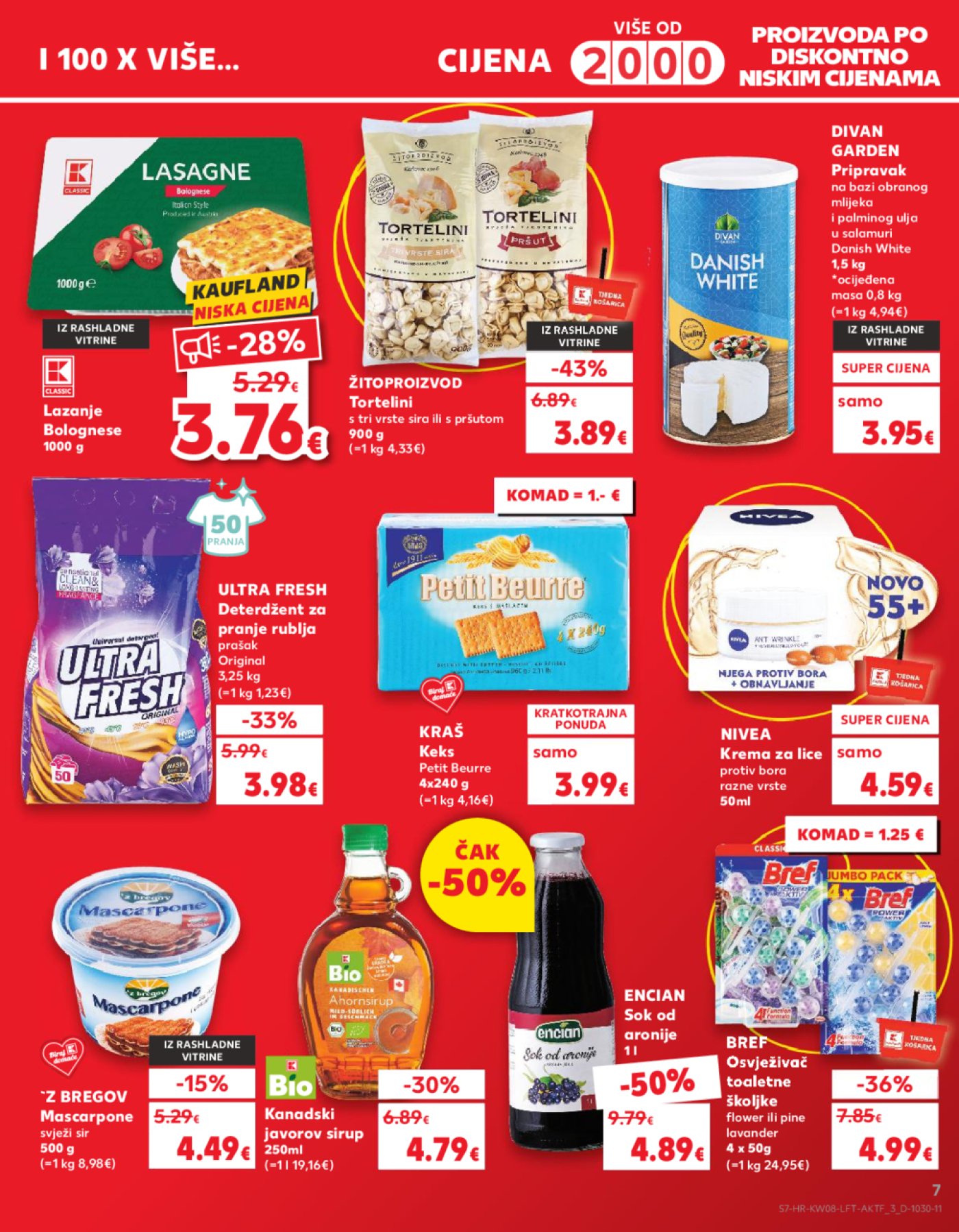 Kaufland katalog Akcija 21.02.-27.02.2024. Odabrane poslovnice 