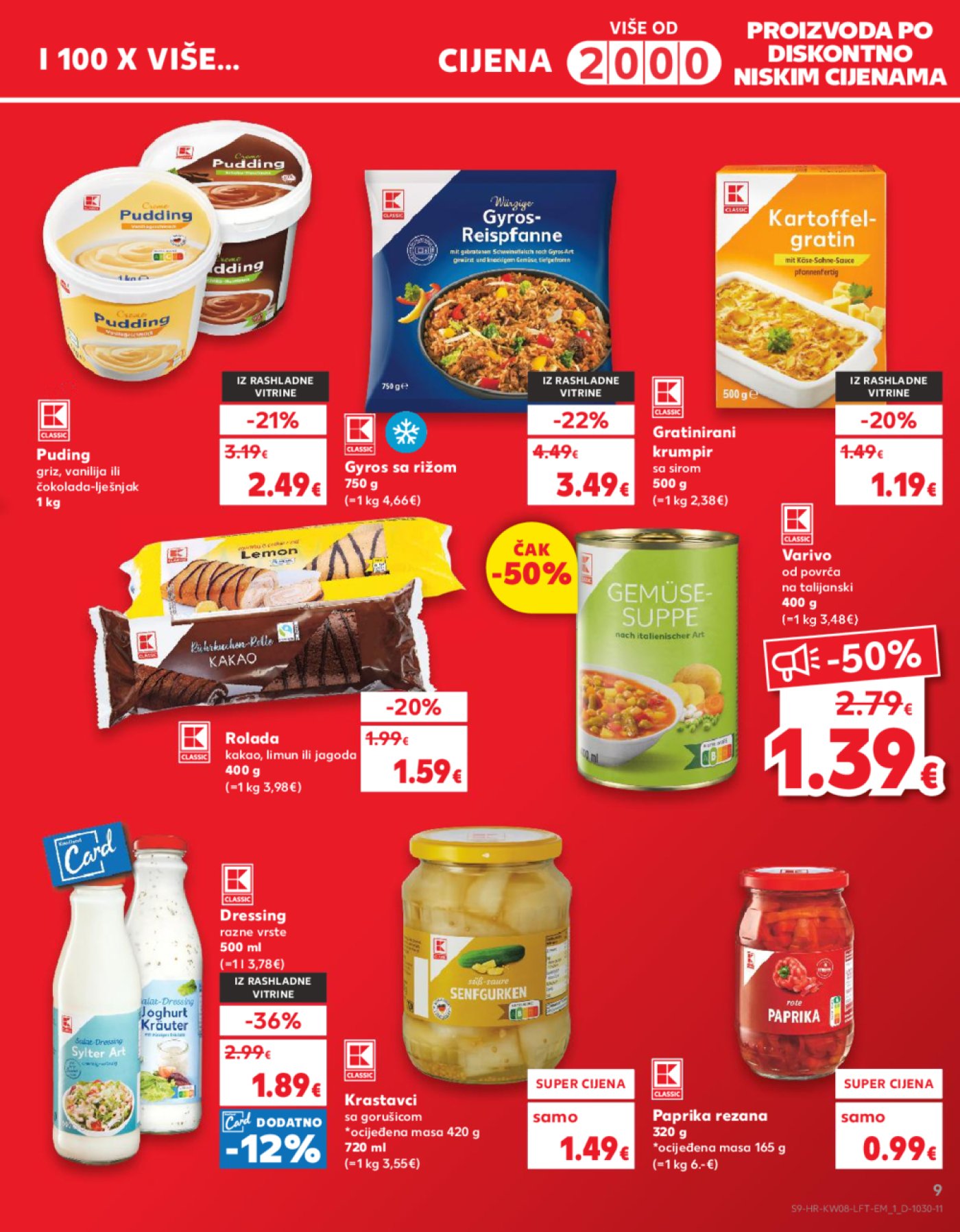 Kaufland katalog Akcija 21.02.-27.02.2024. Odabrane poslovnice 