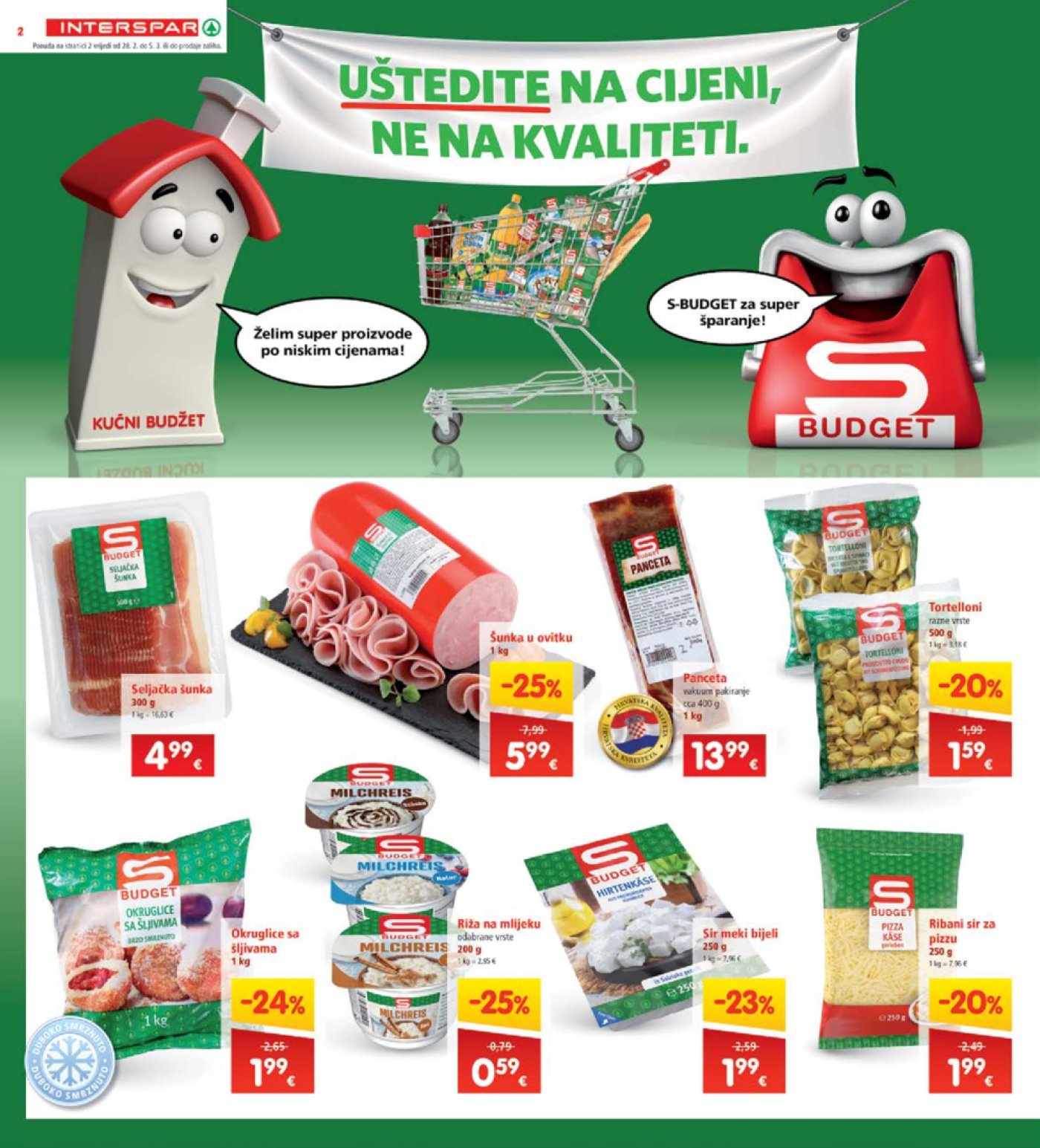 INTERSPAR katalog Akcija 28.02.-05.03.2024.