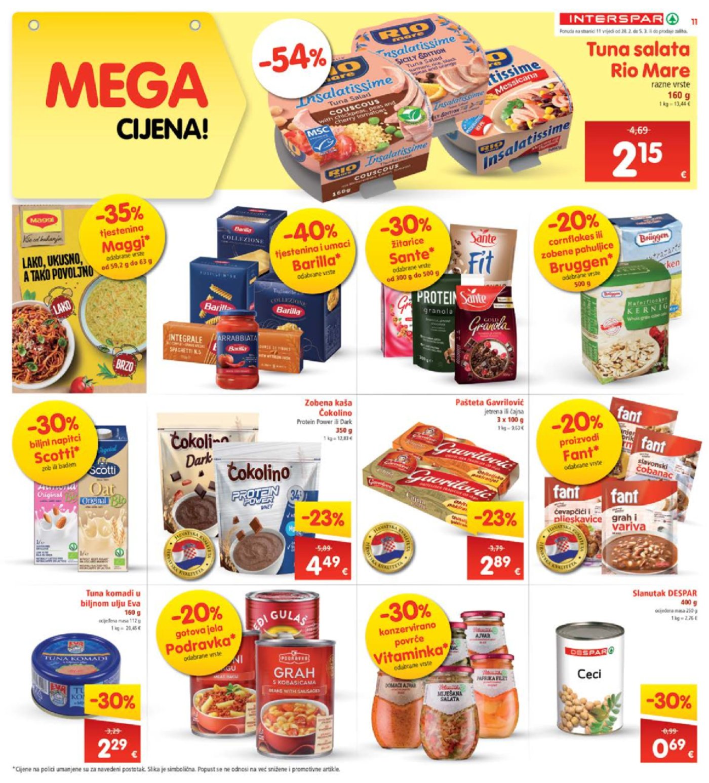 INTERSPAR katalog Akcija 28.02.-05.03.2024.