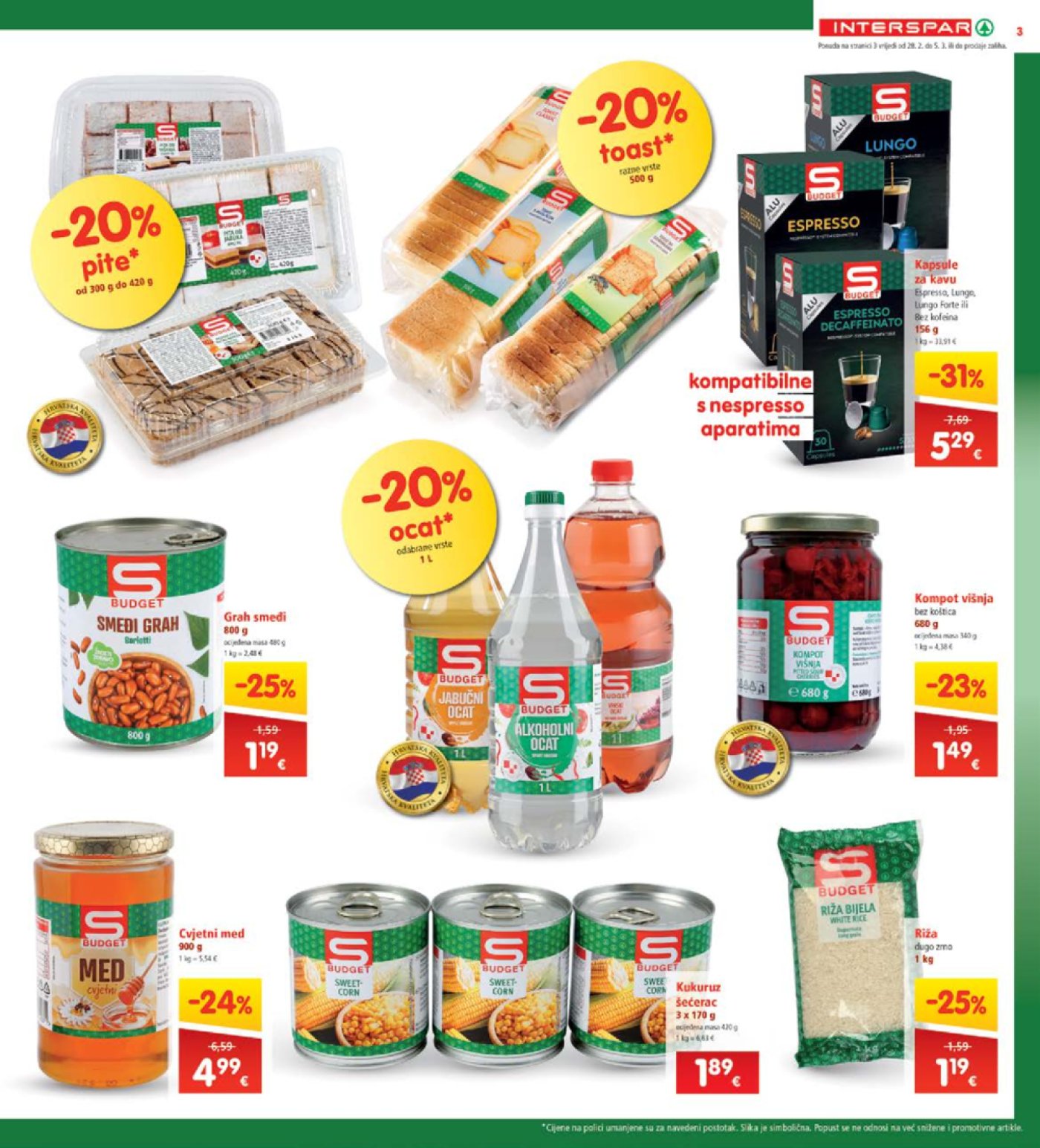 INTERSPAR katalog Akcija 28.02.-05.03.2024.