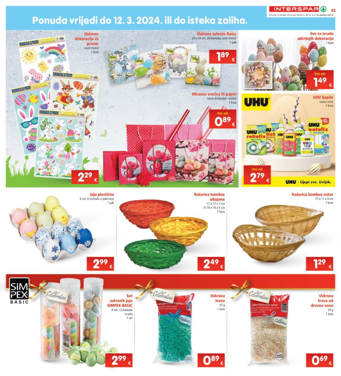 INTERSPAR katalog Akcija 28.02.-05.03.2024.