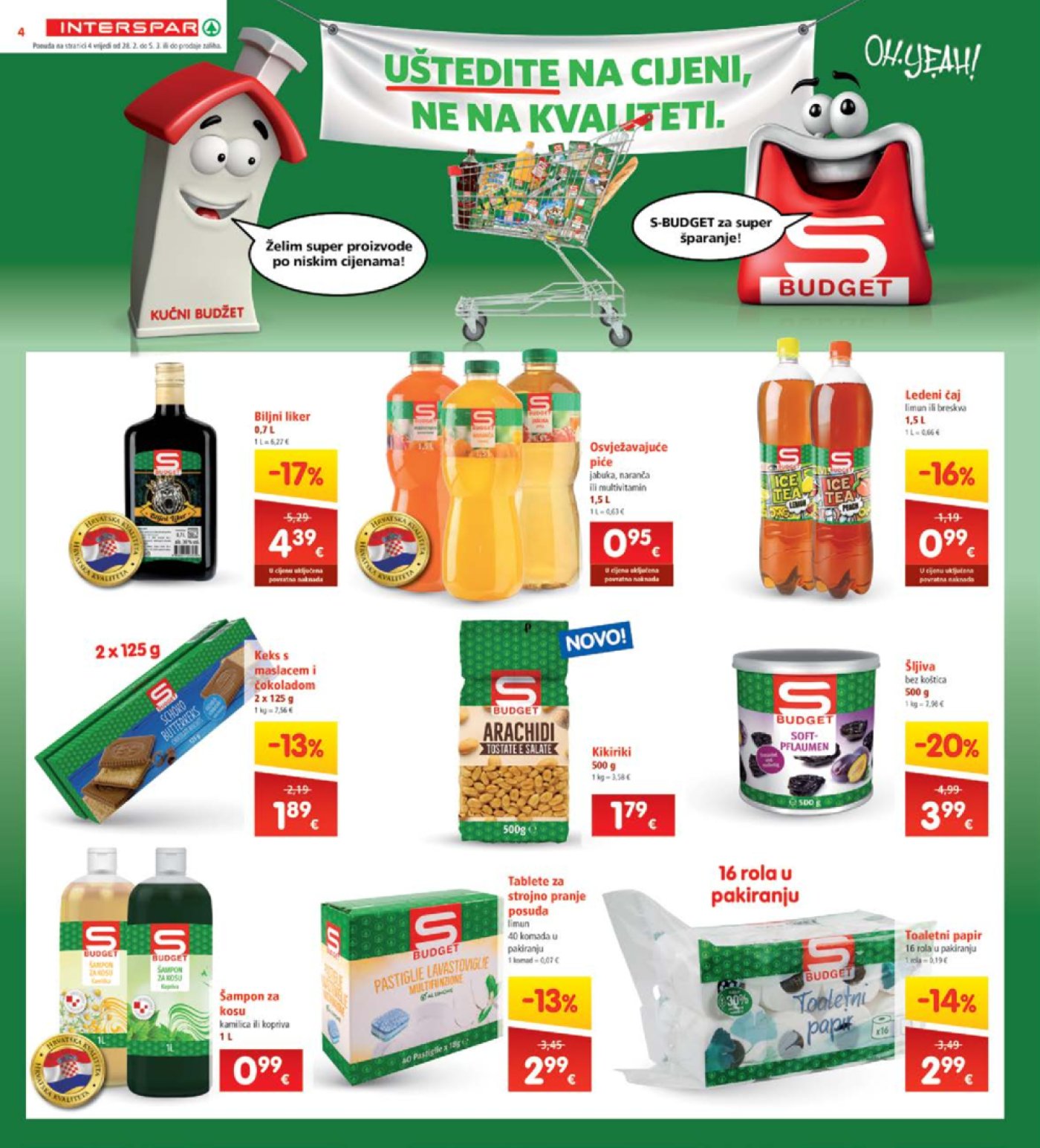 INTERSPAR katalog Akcija 28.02.-05.03.2024.