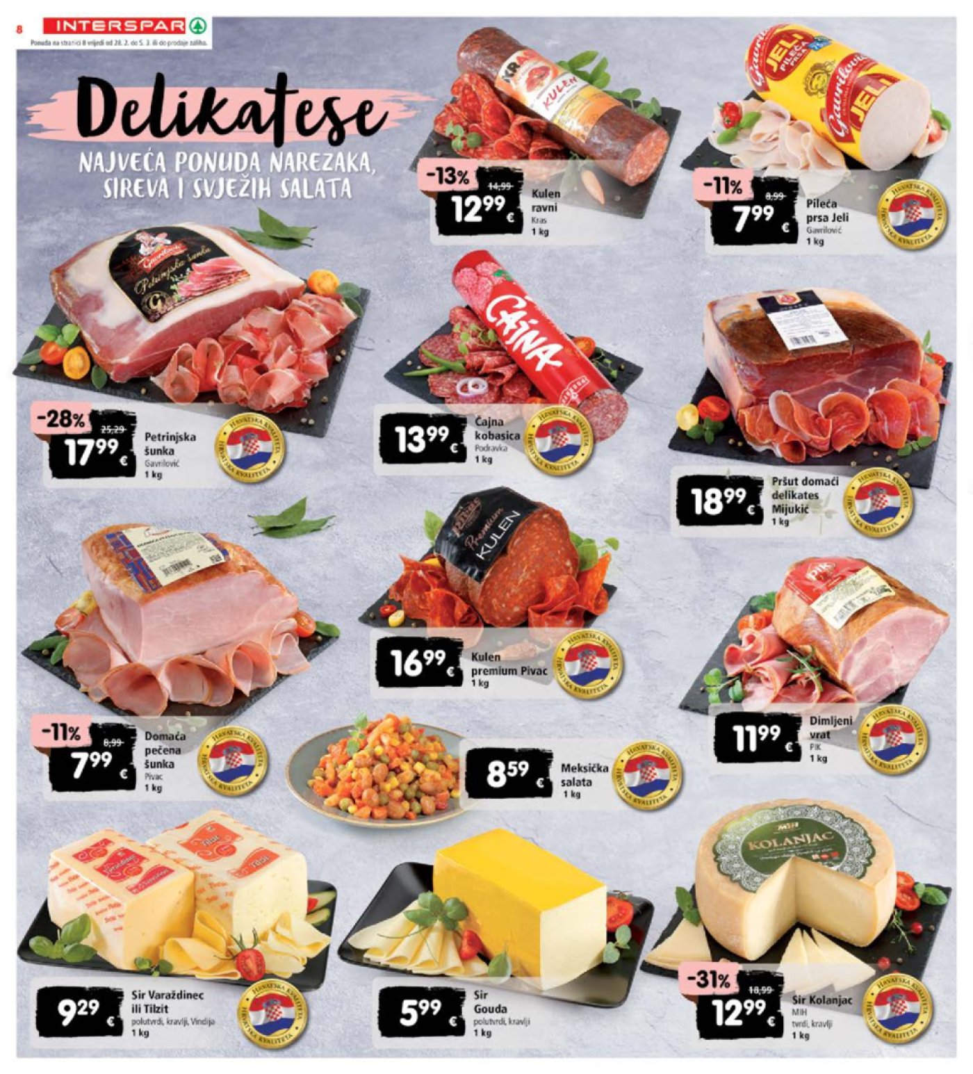 INTERSPAR katalog Akcija 28.02.-05.03.2024.