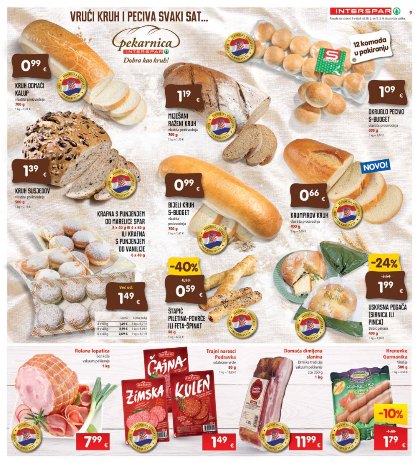 INTERSPAR katalog Akcija 28.02.-05.03.2024.