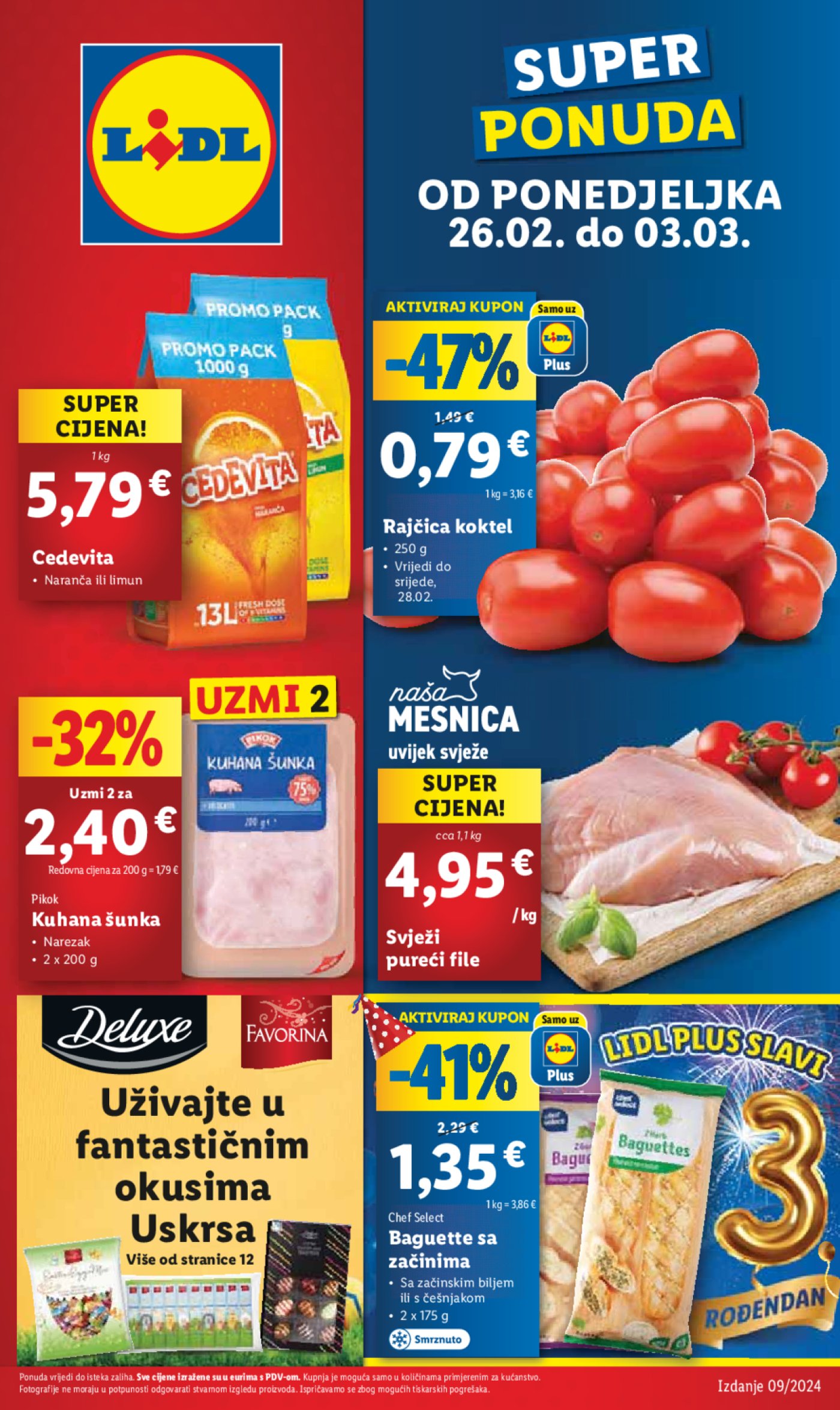 Lidl katalog Super ponuda od ponedjeljka 26.02.-03.03.2024.