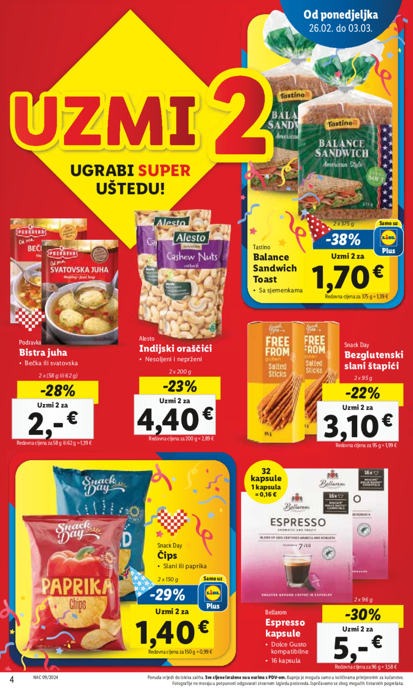 Lidl katalog Super ponuda od ponedjeljka 26.02.-03.03.2024.