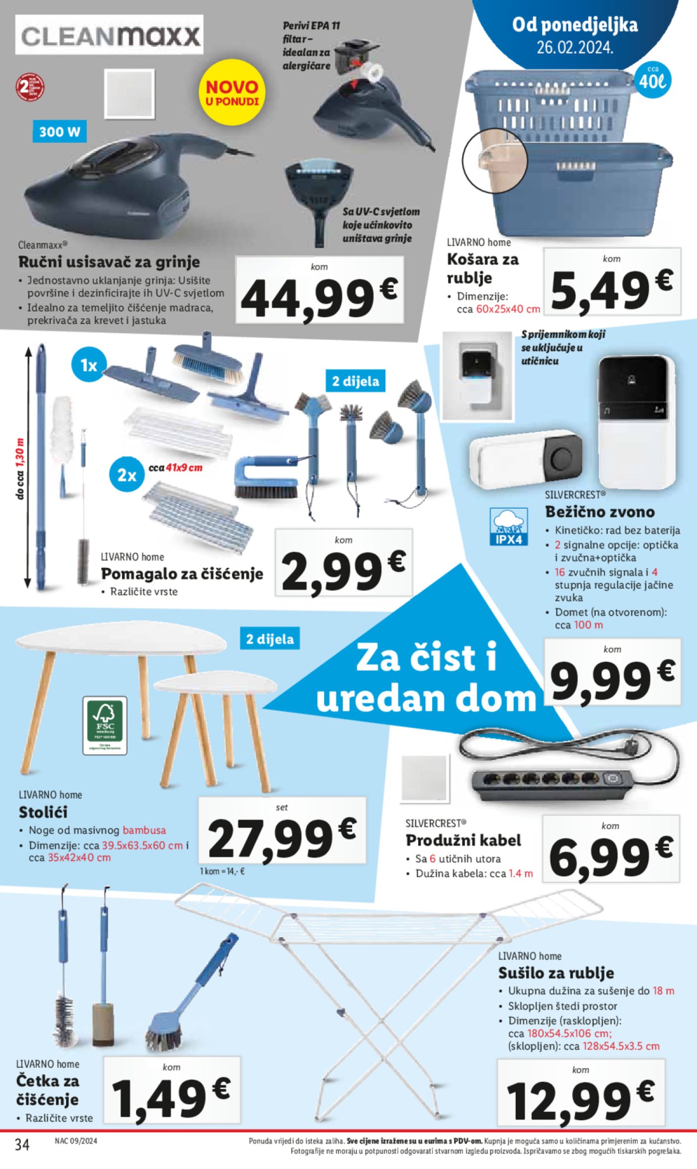 Lidl katalog Super ponuda od ponedjeljka 26.02.-03.03.2024.