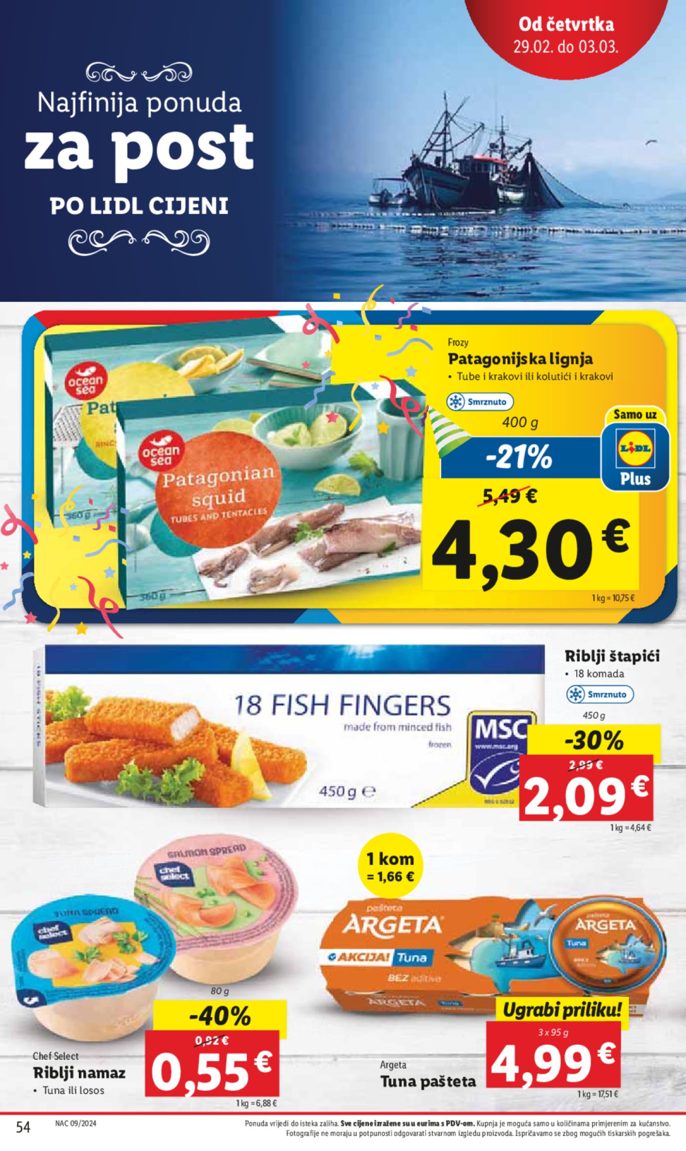 Lidl katalog Super ponuda od ponedjeljka 26.02.-03.03.2024.