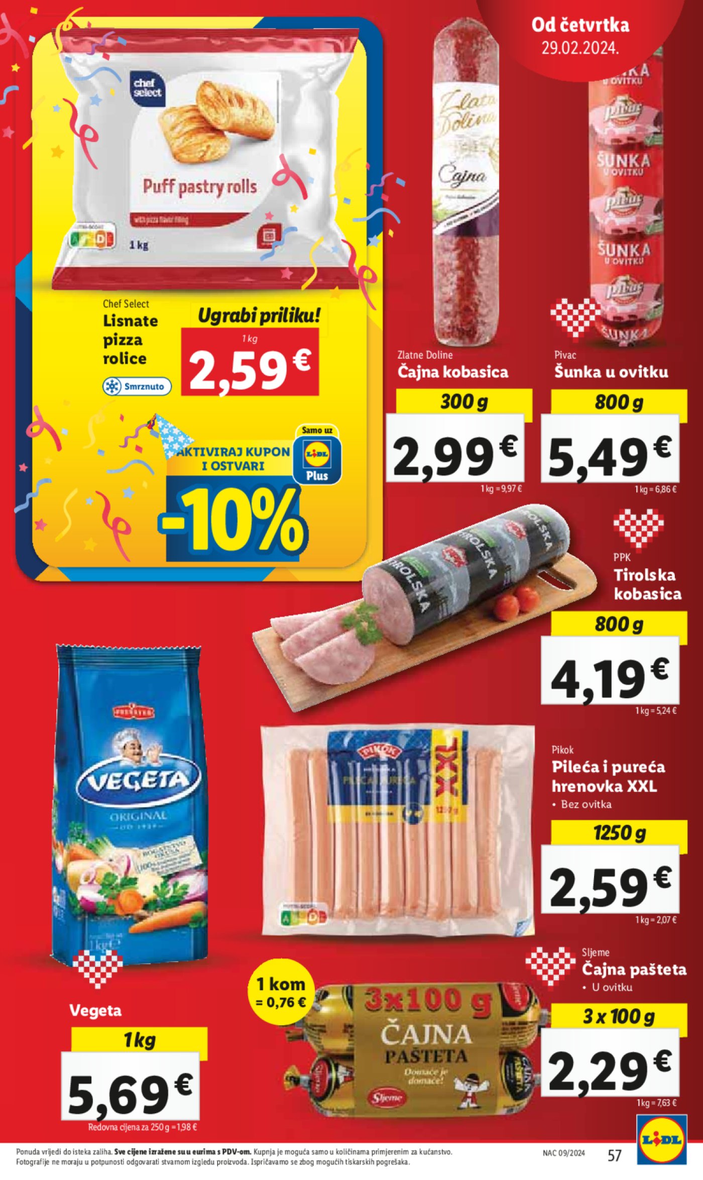 Lidl katalog Super ponuda od ponedjeljka 26.02.-03.03.2024.