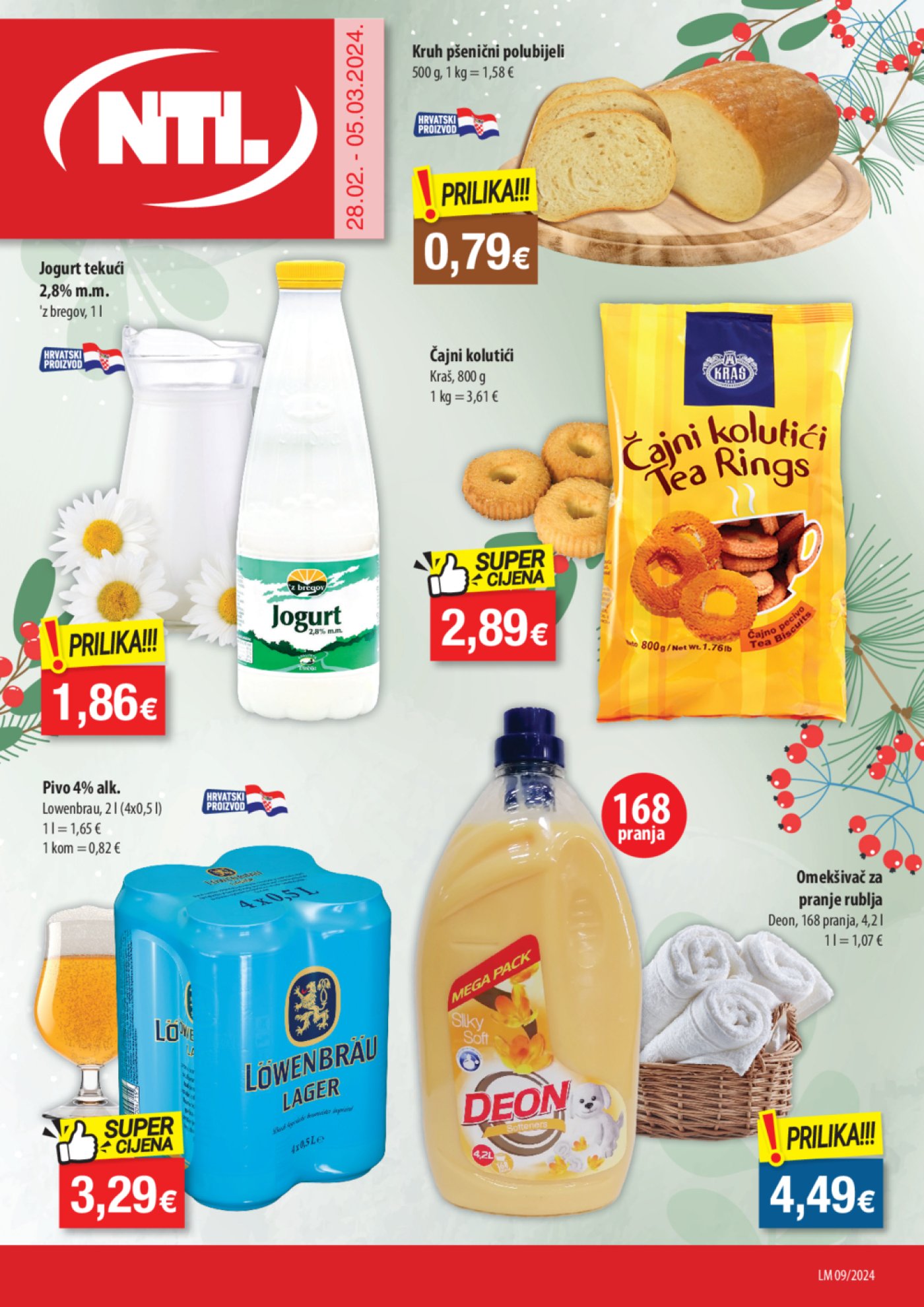 NTL katalog Akcija 28.02.-05.03.2024. Odabrane poslovnice