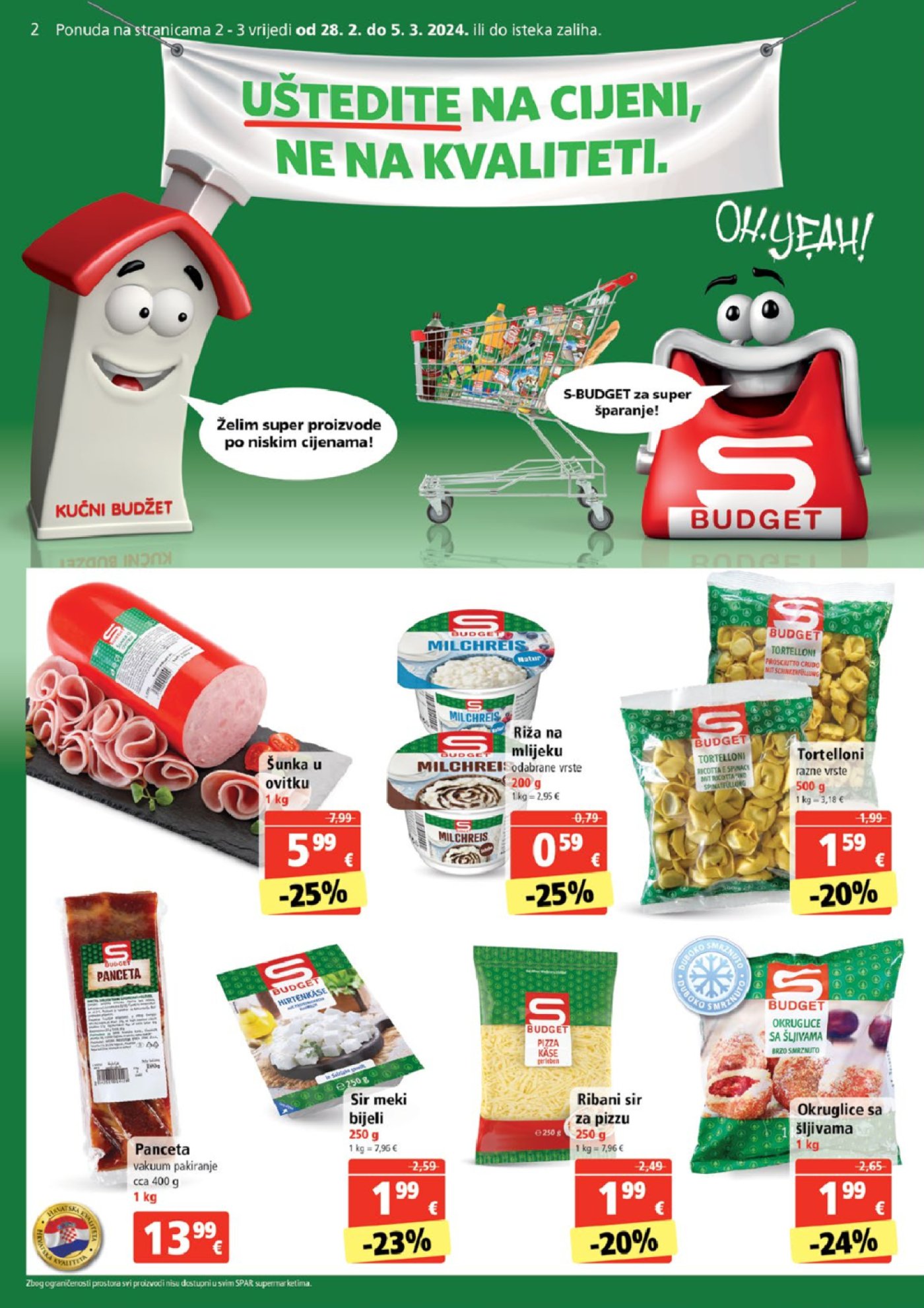 SPAR katalog Akcija 28.02.-05.03.2024.