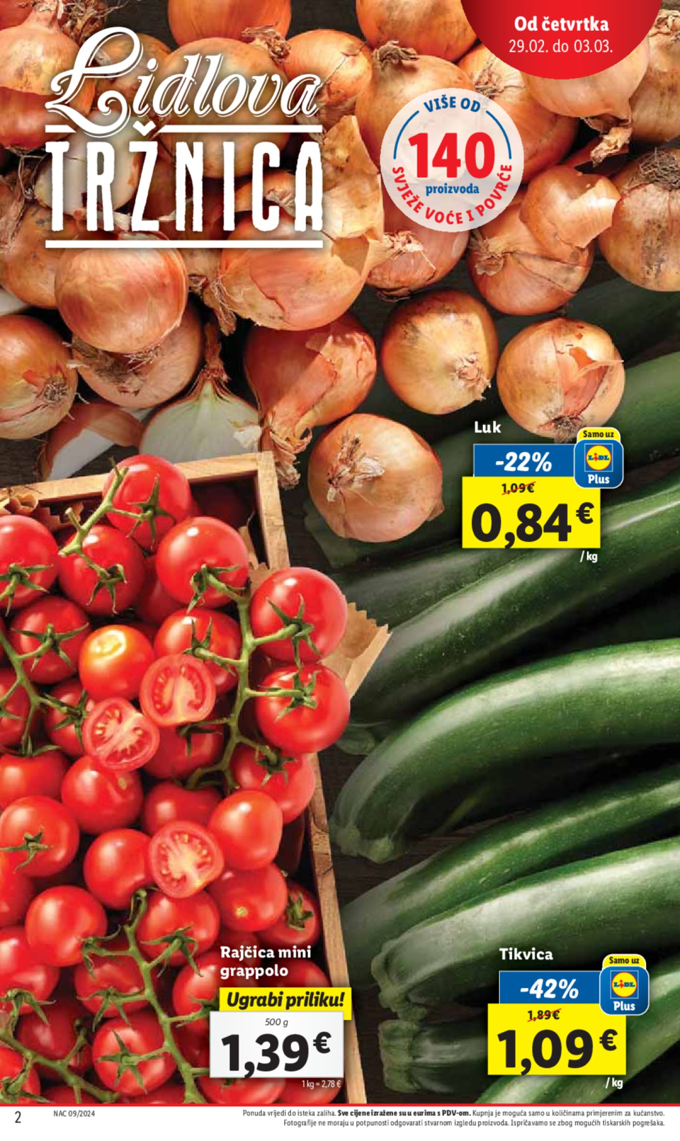 Lidl katalog Super ponuda od četvrtka 29.02.-03.03.2024.