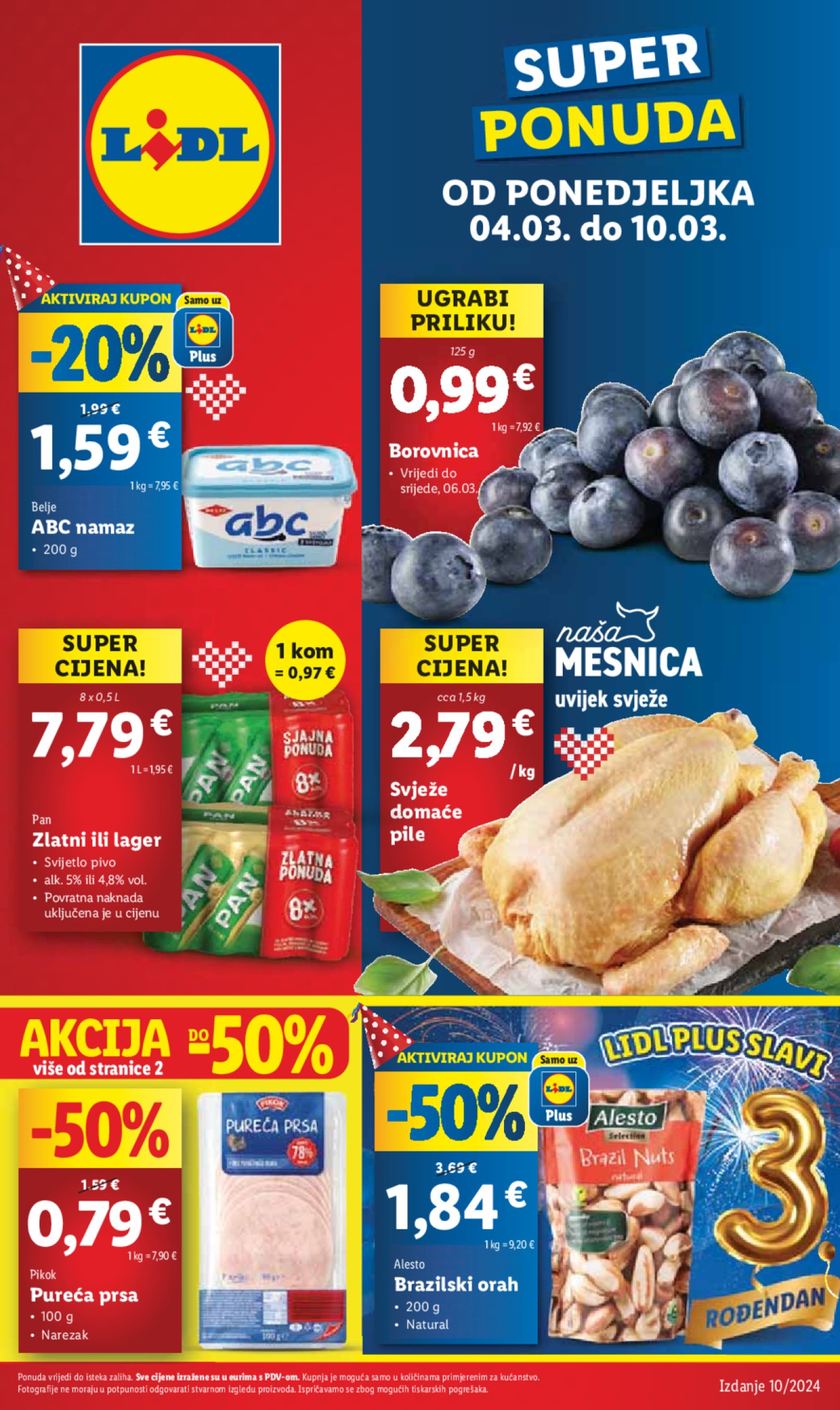 Lidl katalog Super ponuda od ponedjeljka 04.03.-10.03.2024.