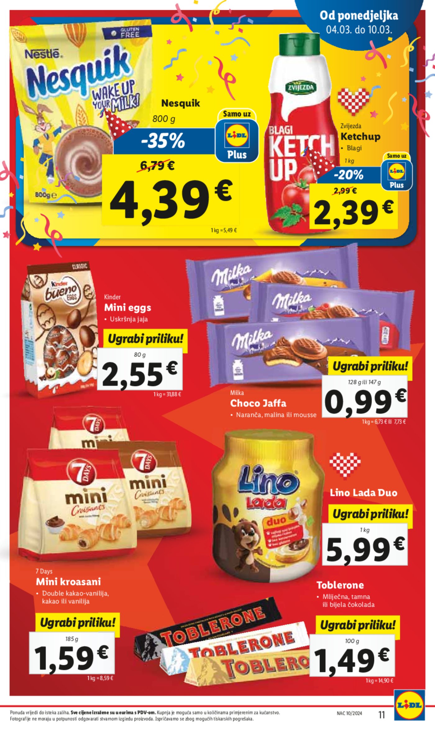 Lidl katalog Super ponuda od ponedjeljka 04.03.-10.03.2024.