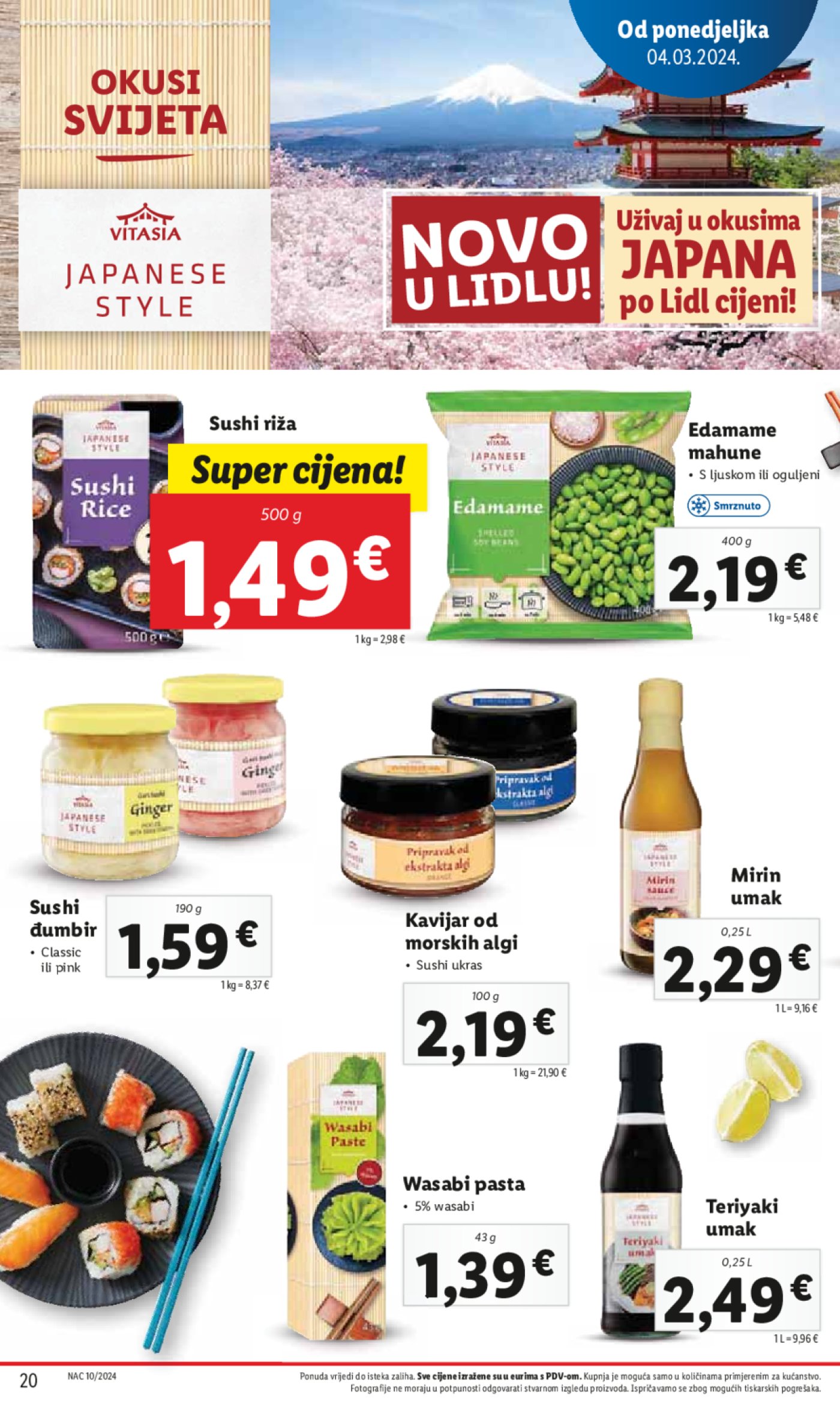 Lidl katalog Super ponuda od ponedjeljka 04.03.-10.03.2024.