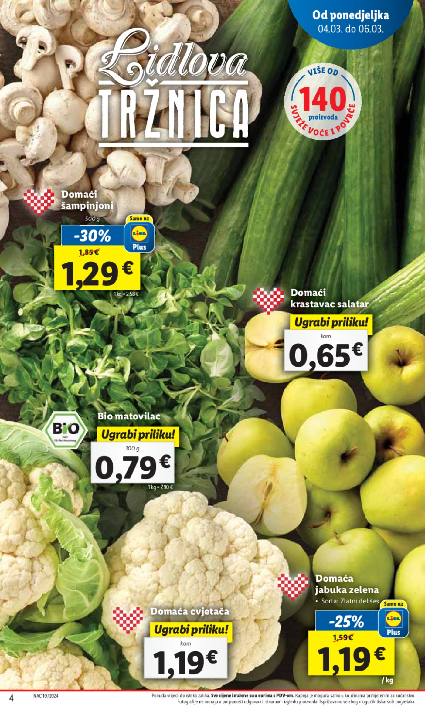Lidl katalog Super ponuda od ponedjeljka 04.03.-10.03.2024.