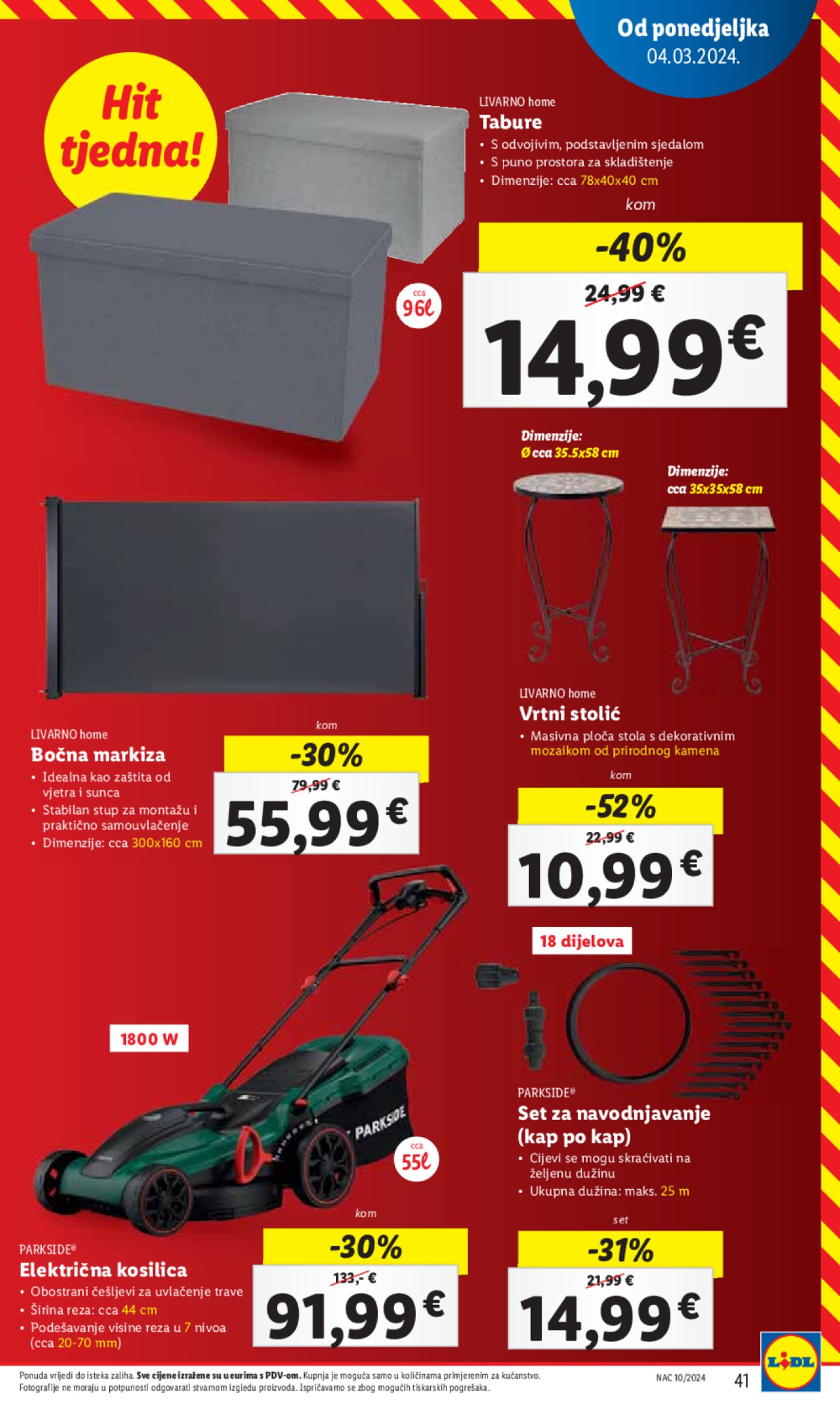 Lidl katalog Super ponuda od ponedjeljka 04.03.-10.03.2024.