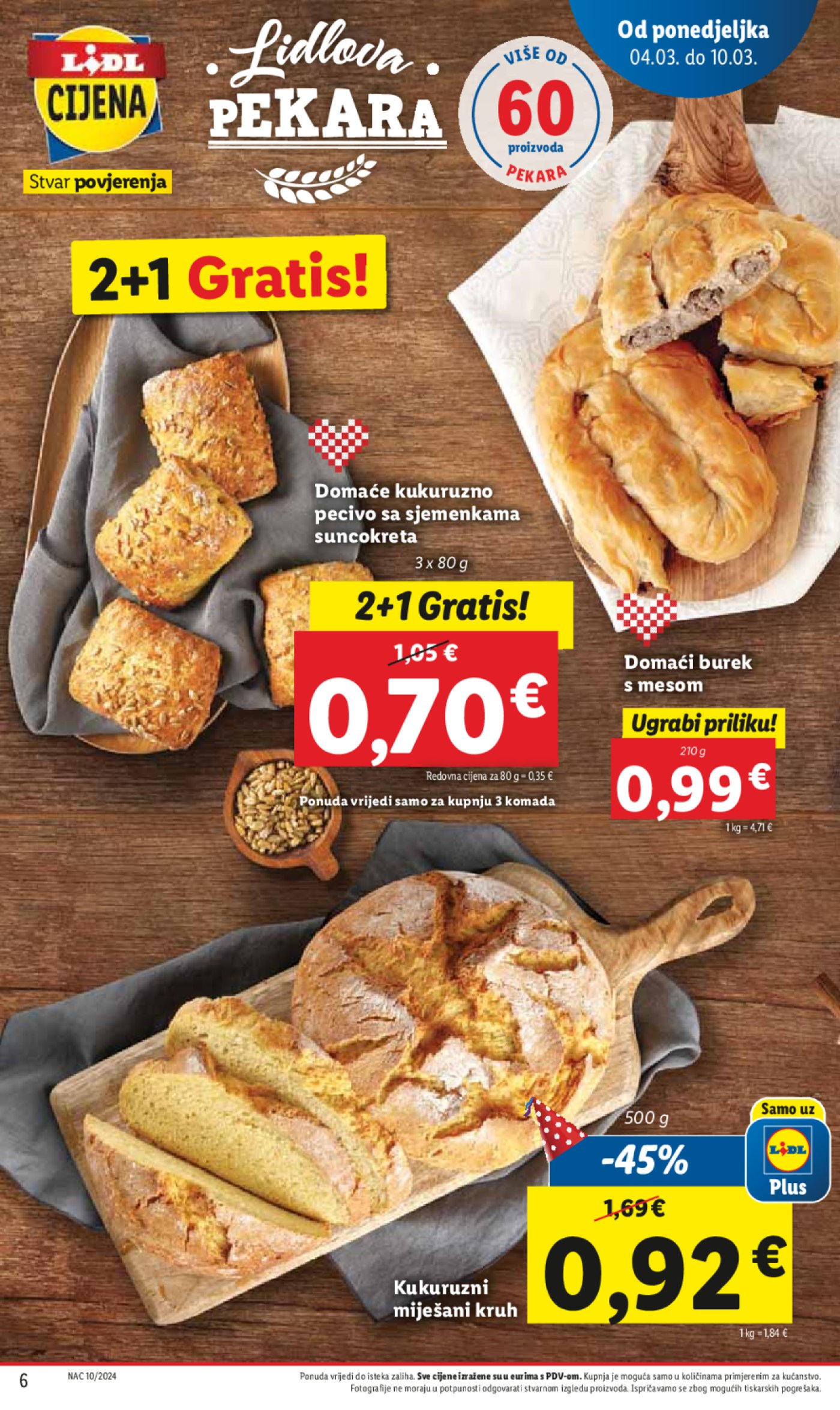Lidl katalog Super ponuda od ponedjeljka 04.03.-10.03.2024.