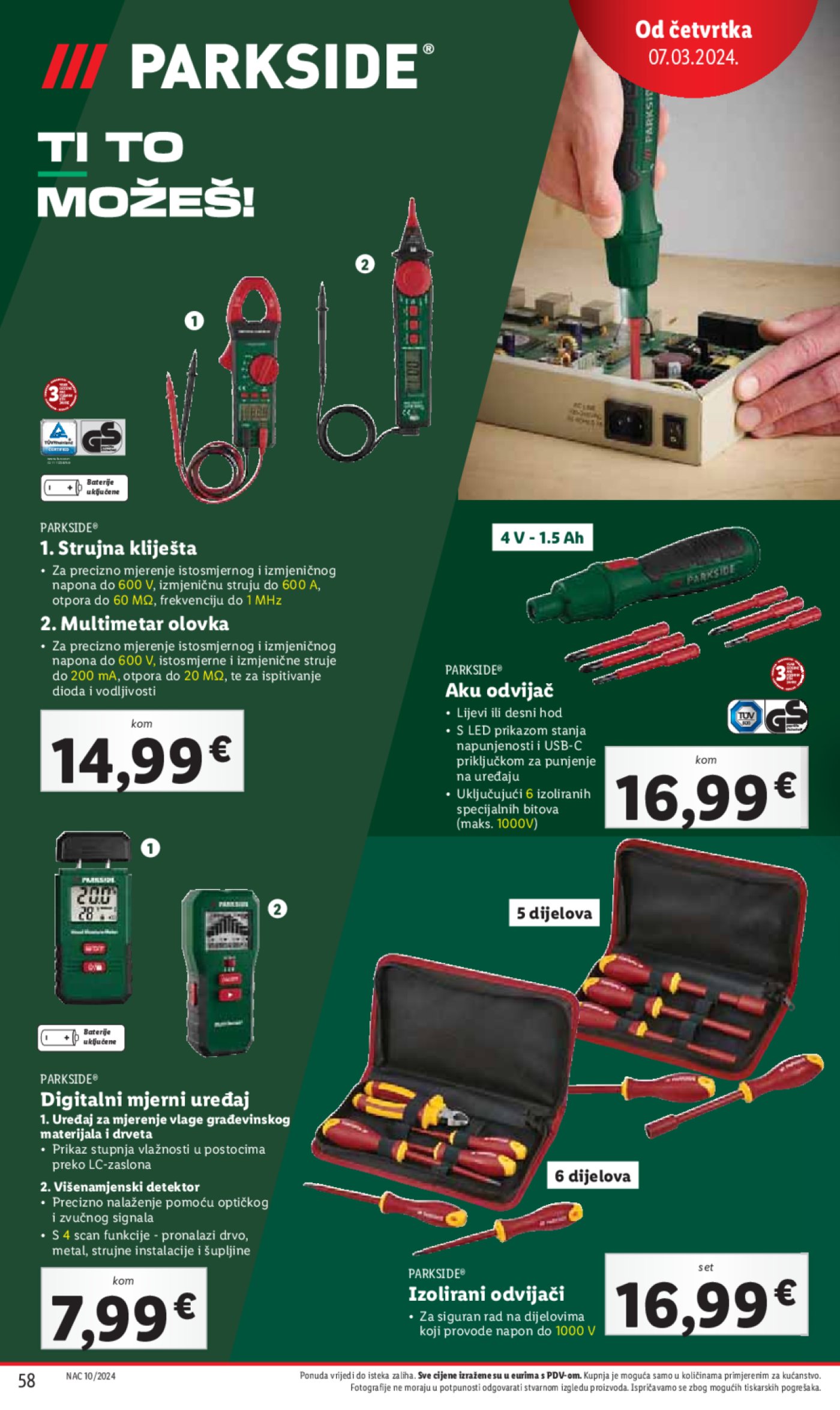 Lidl katalog Super ponuda od ponedjeljka 04.03.-10.03.2024.