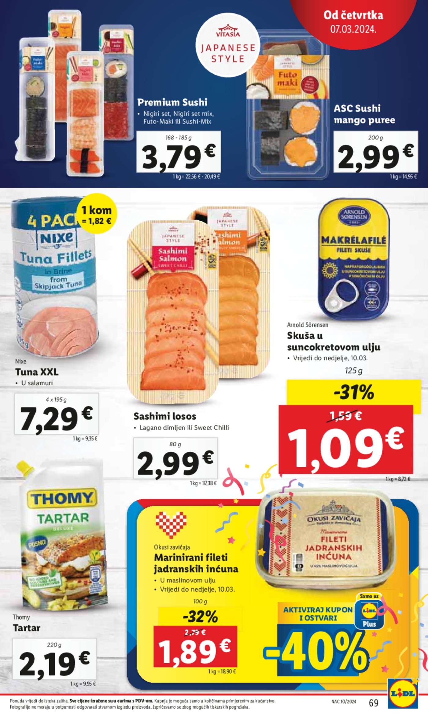 Lidl katalog Super ponuda od ponedjeljka 04.03.-10.03.2024.