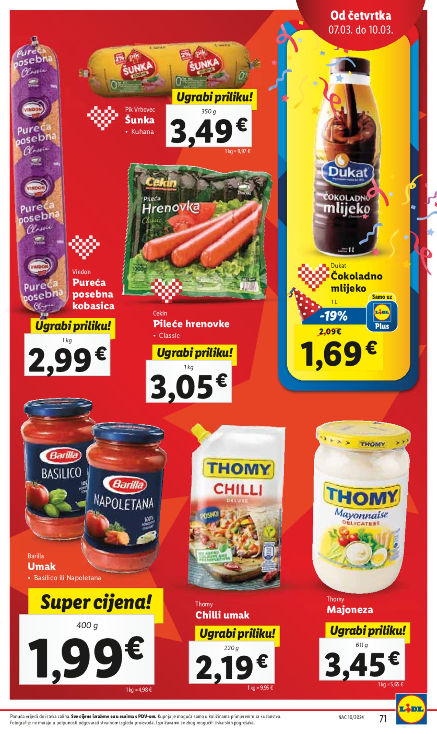 Lidl katalog Super ponuda od ponedjeljka 04.03.-10.03.2024.