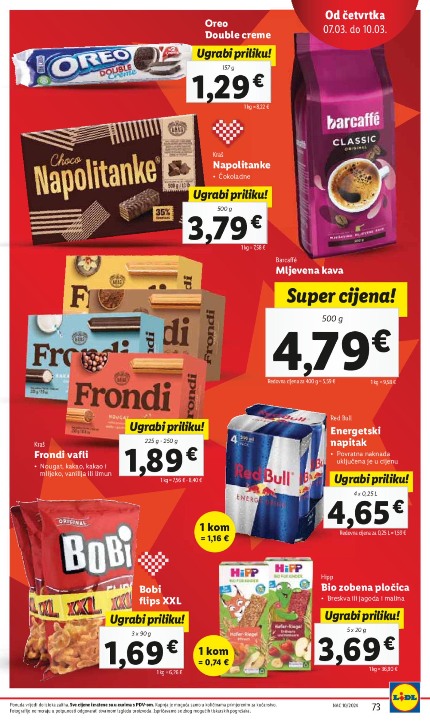 Lidl katalog Super ponuda od ponedjeljka 04.03.-10.03.2024.
