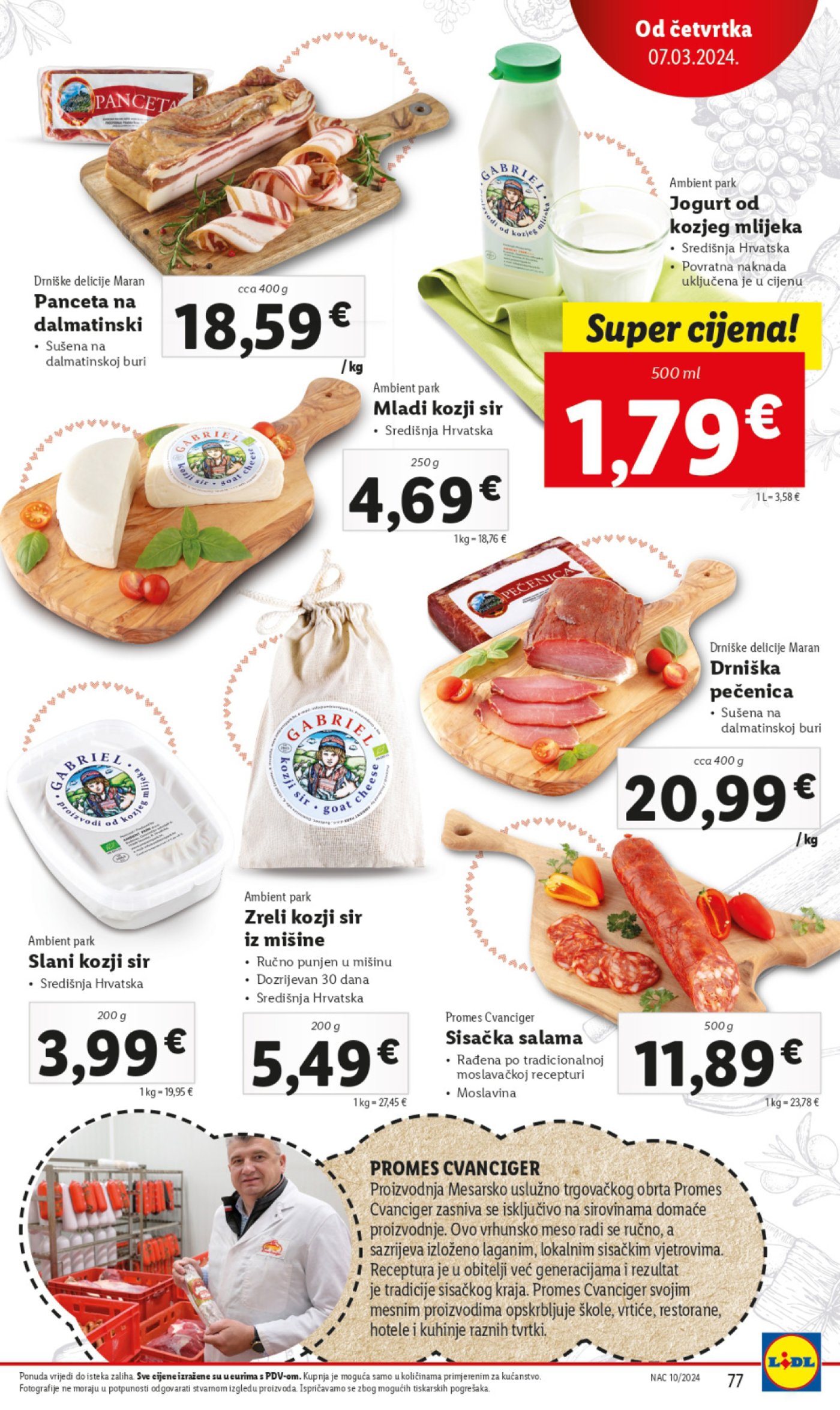 Lidl katalog Super ponuda od ponedjeljka 04.03.-10.03.2024.