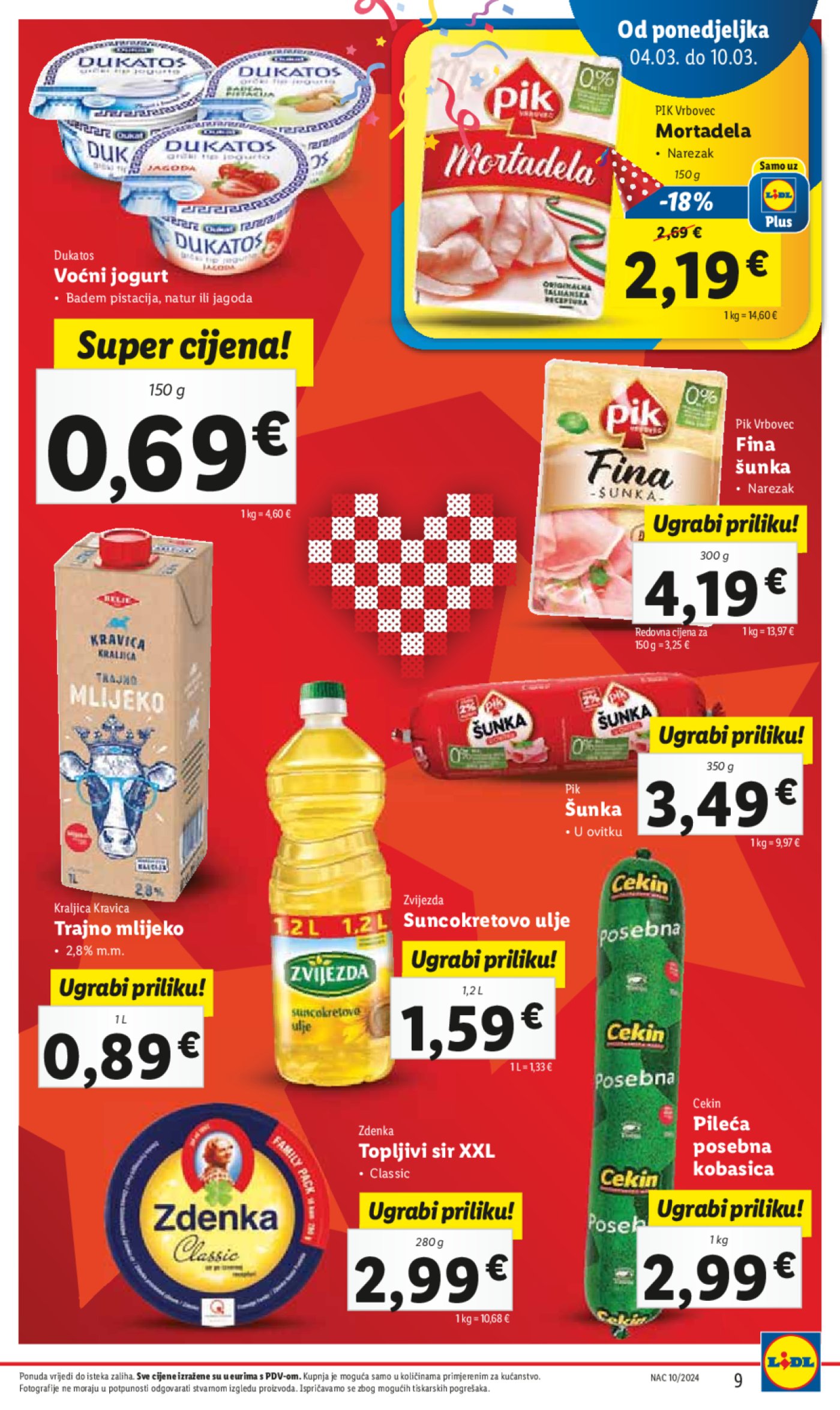 Lidl katalog Super ponuda od ponedjeljka 04.03.-10.03.2024.
