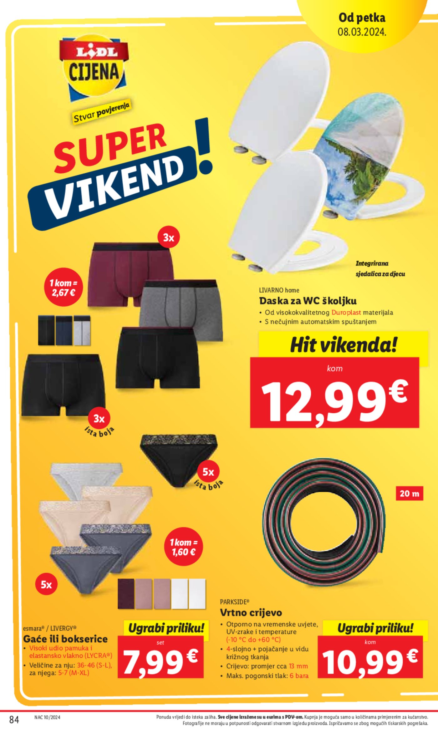 Lidl katalog Super ponuda od ponedjeljka 04.03.-10.03.2024.