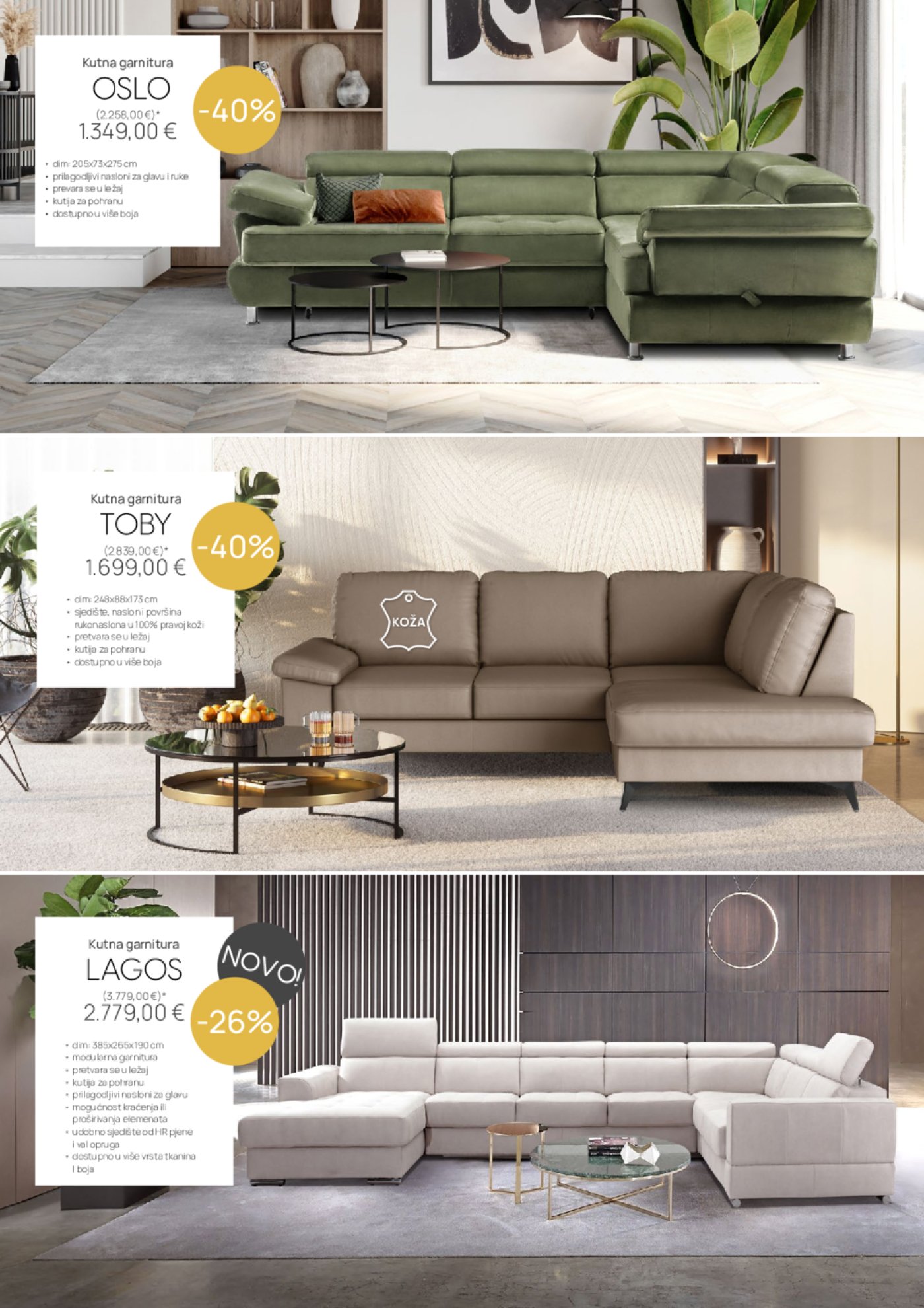 Namještaj Mima katalog Pravi osjećaj doma 01.03.-31.03.2024.