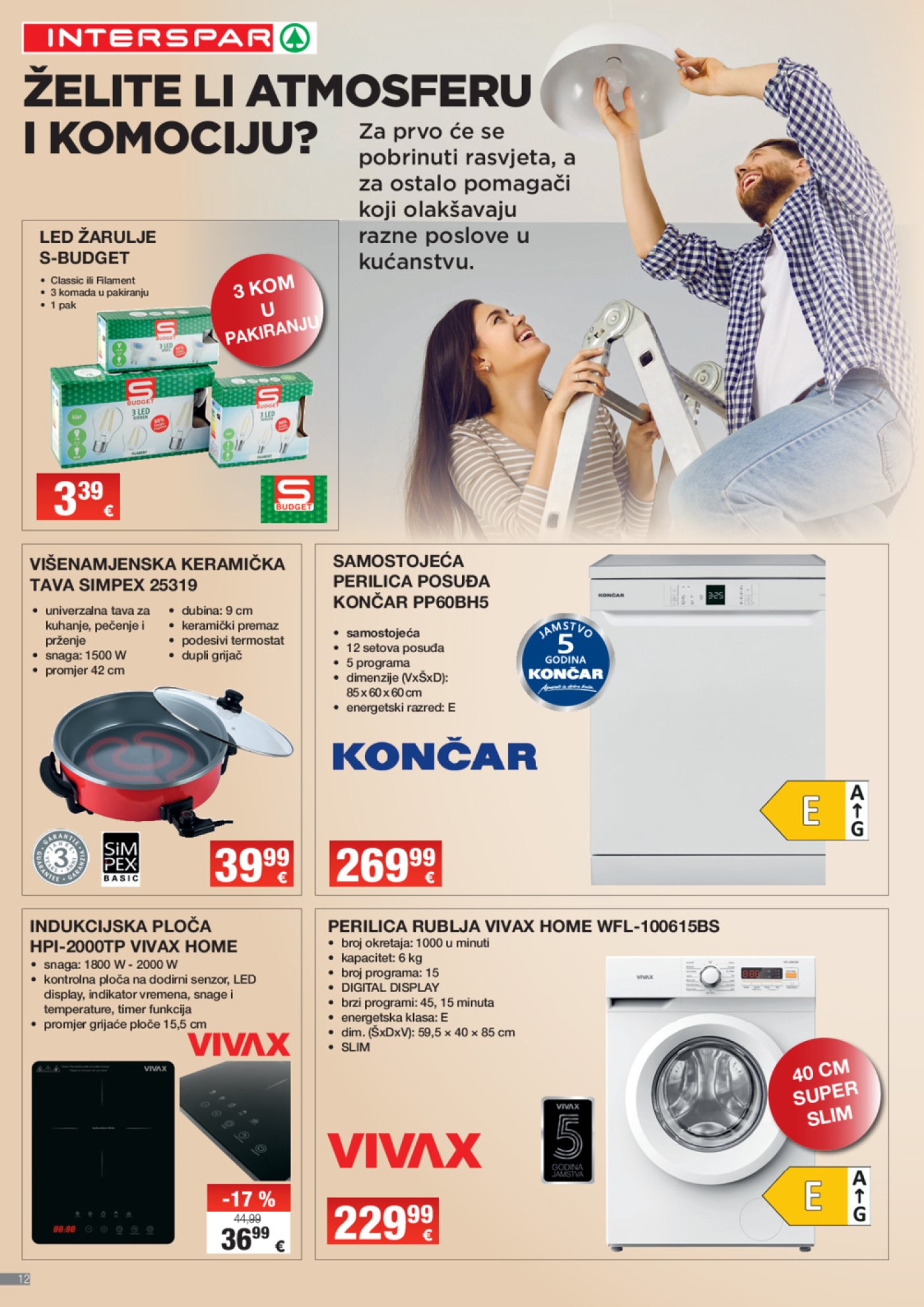 INTERSPAR katalog Osvježite svoj dom 06.03.-09.04.2024.