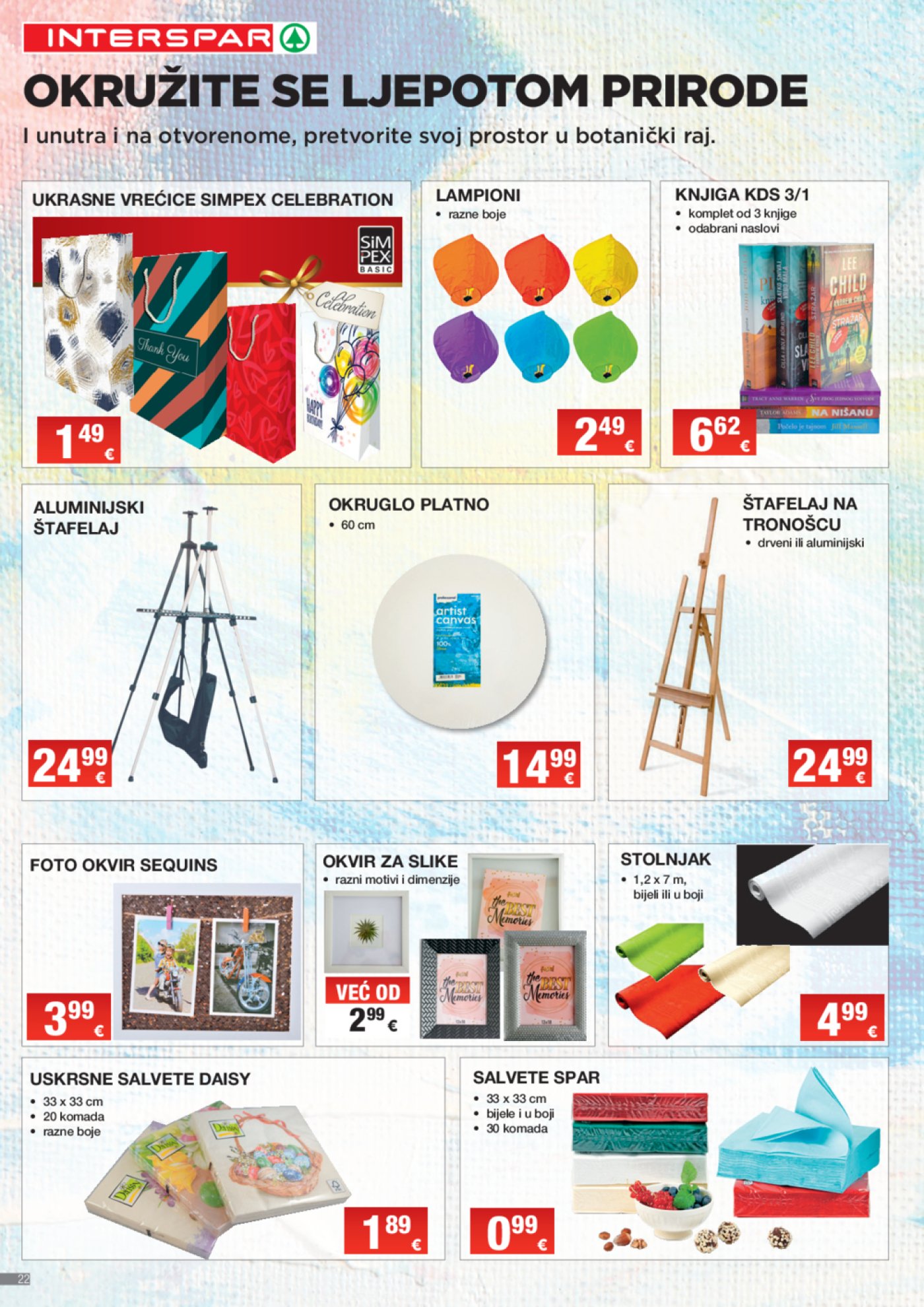 INTERSPAR katalog Osvježite svoj dom 06.03.-09.04.2024.