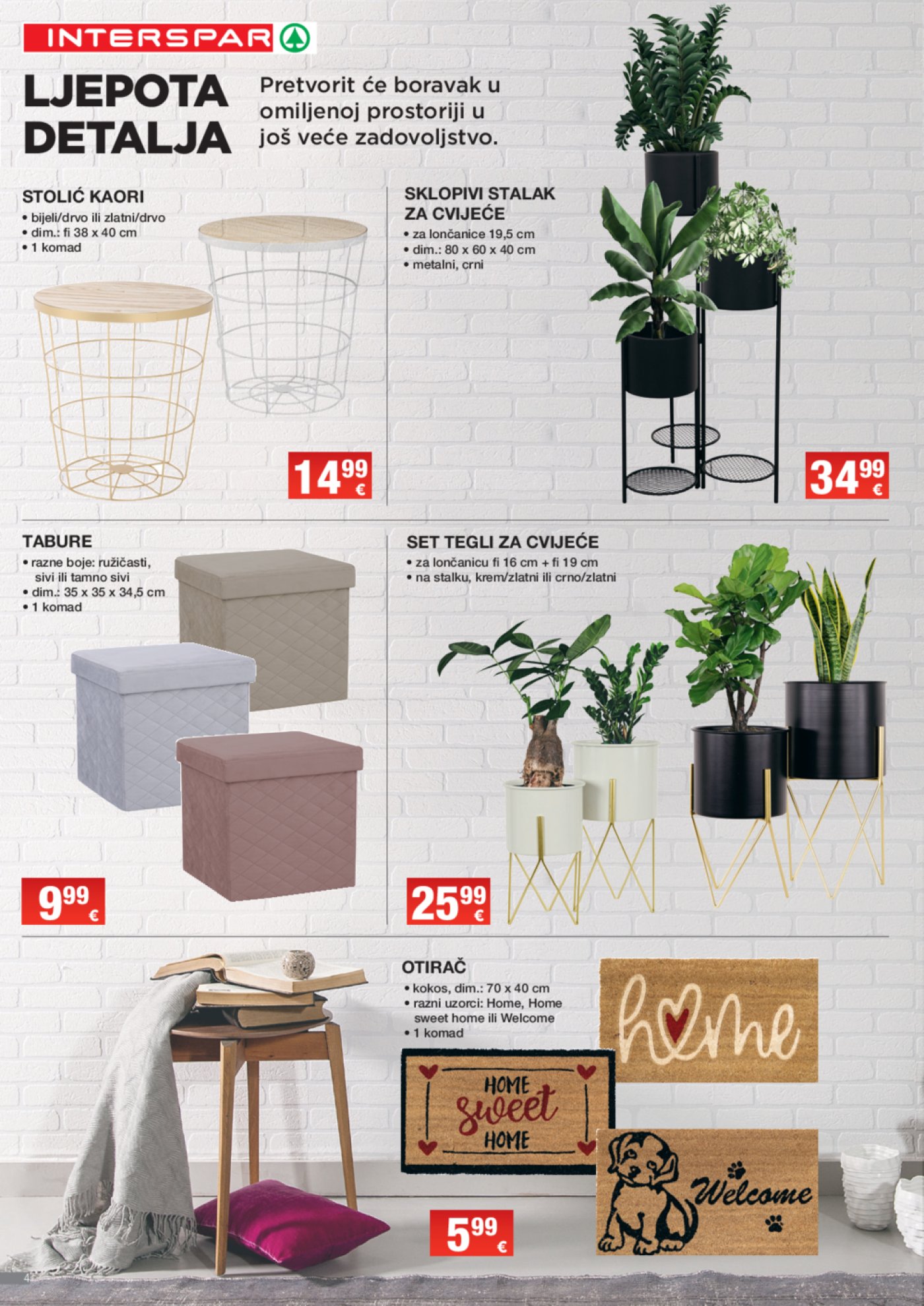 INTERSPAR katalog Osvježite svoj dom 06.03.-09.04.2024.