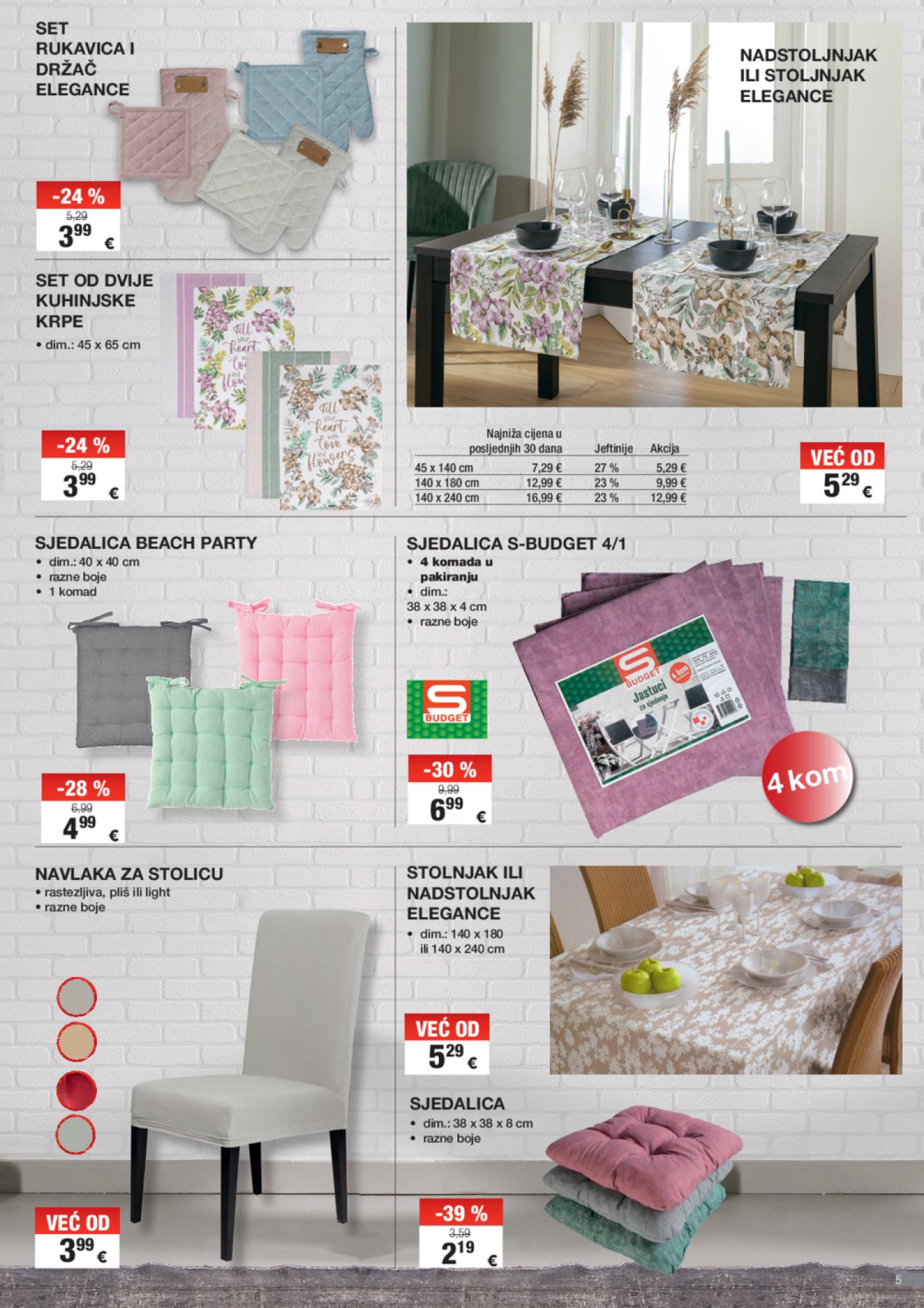 INTERSPAR katalog Osvježite svoj dom 06.03.-09.04.2024.
