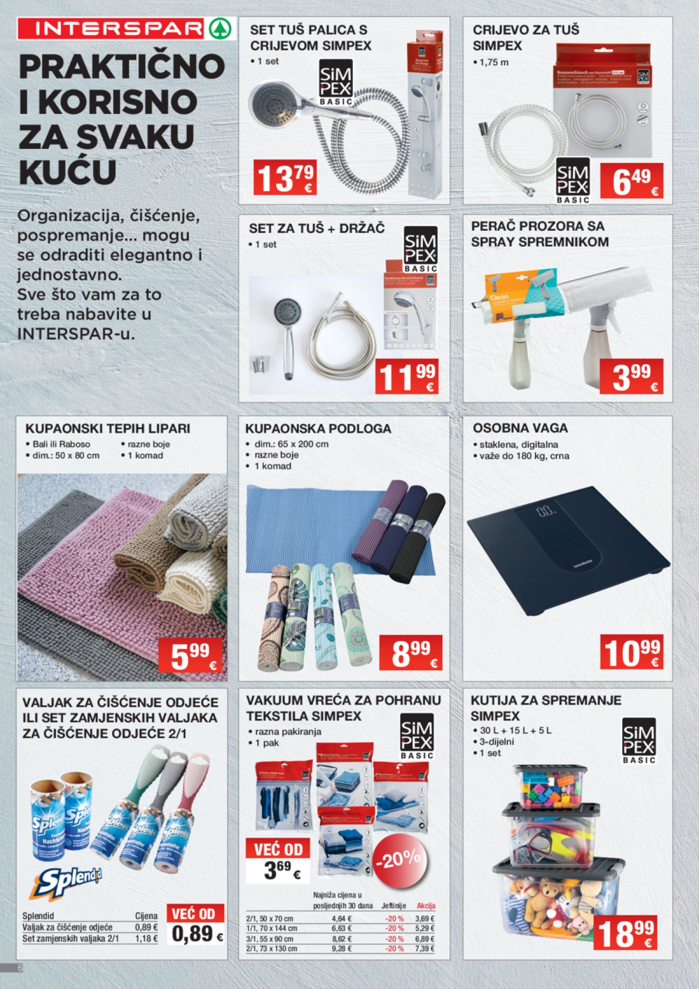 INTERSPAR katalog Osvježite svoj dom 06.03.-09.04.2024.