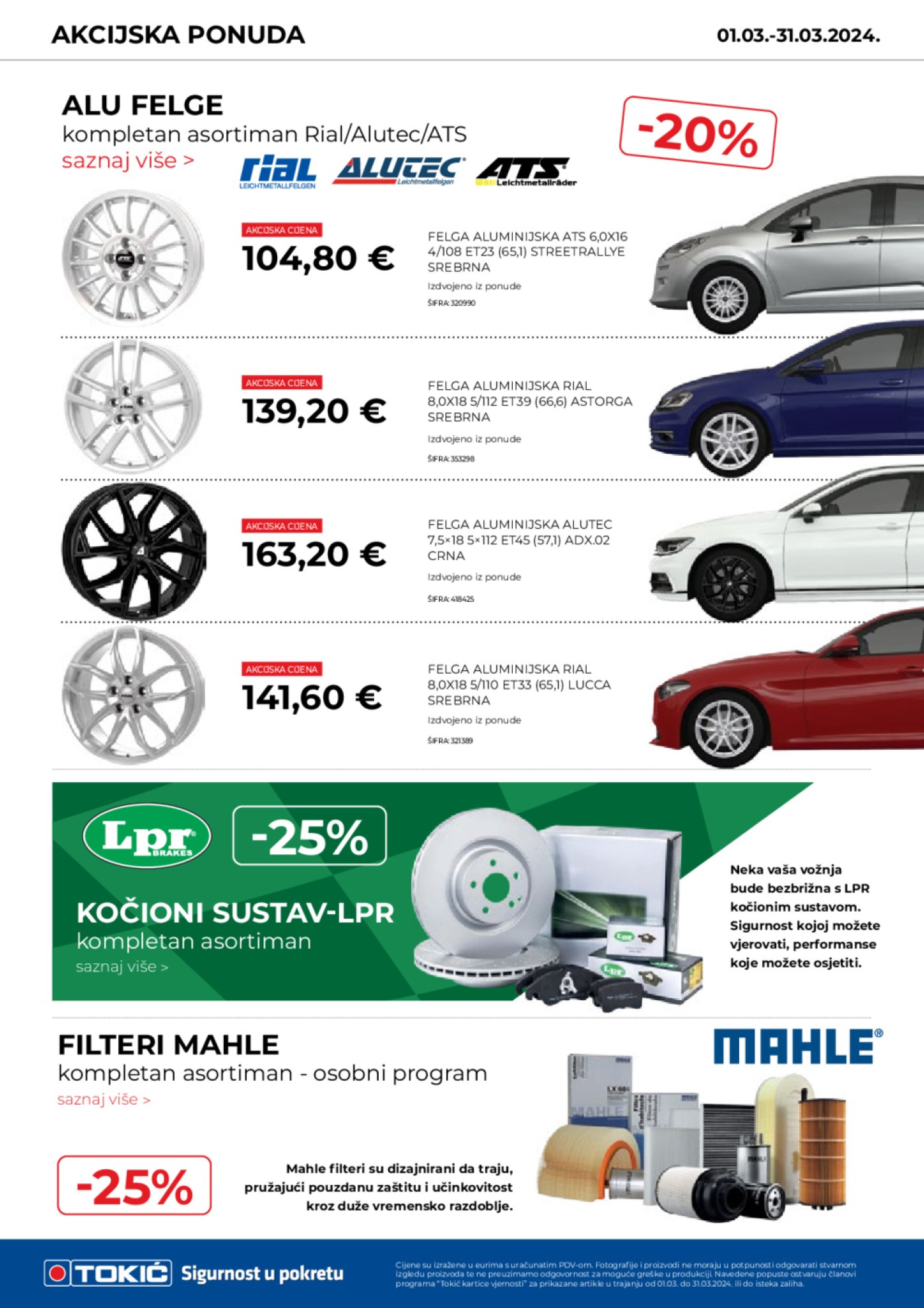 Tokić katalog Akcijska ponuda 01.03.-31.03.2024.